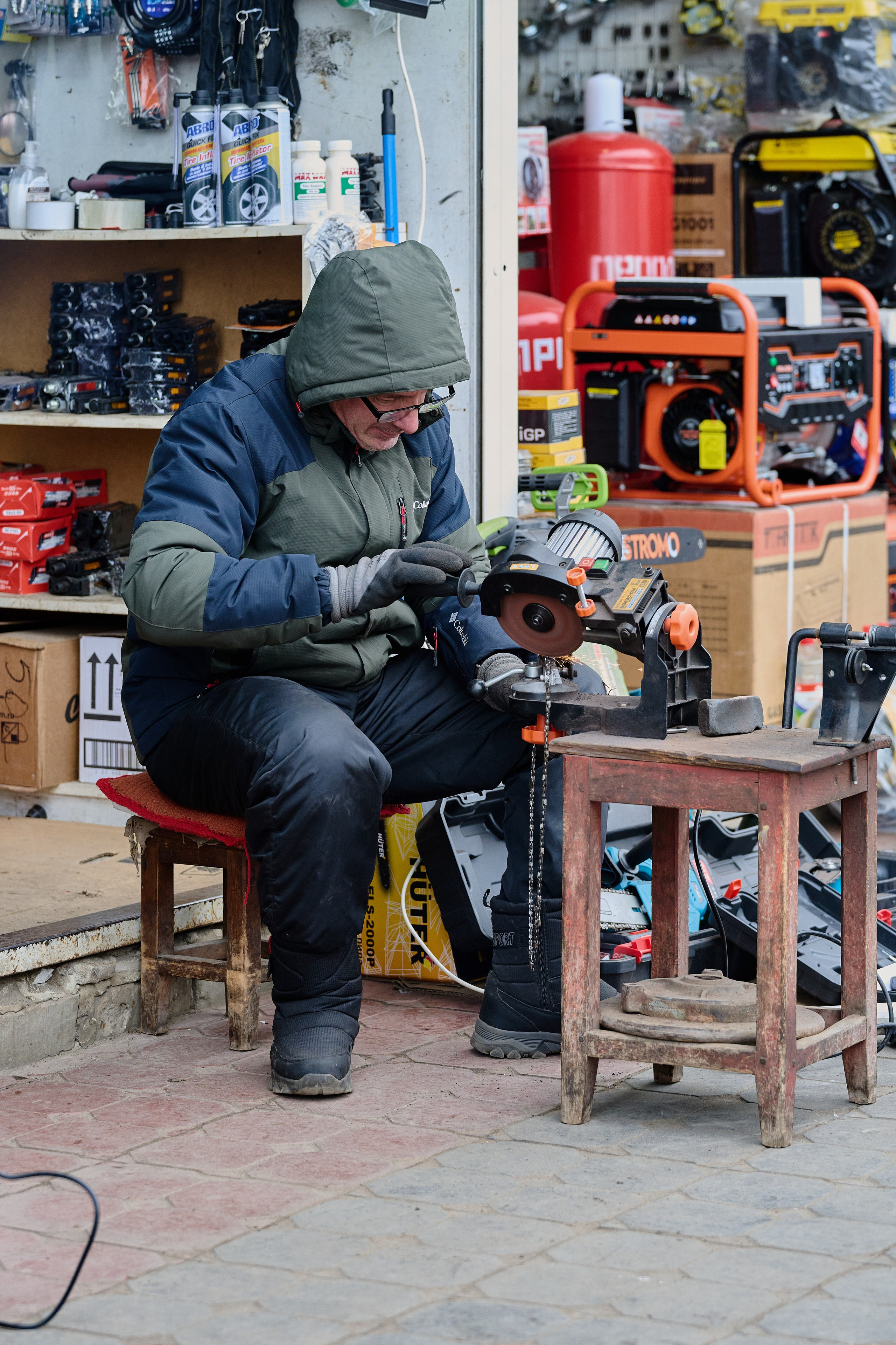 Старобельск. Декабрь 2024 года. Фотограф Роман Адлер