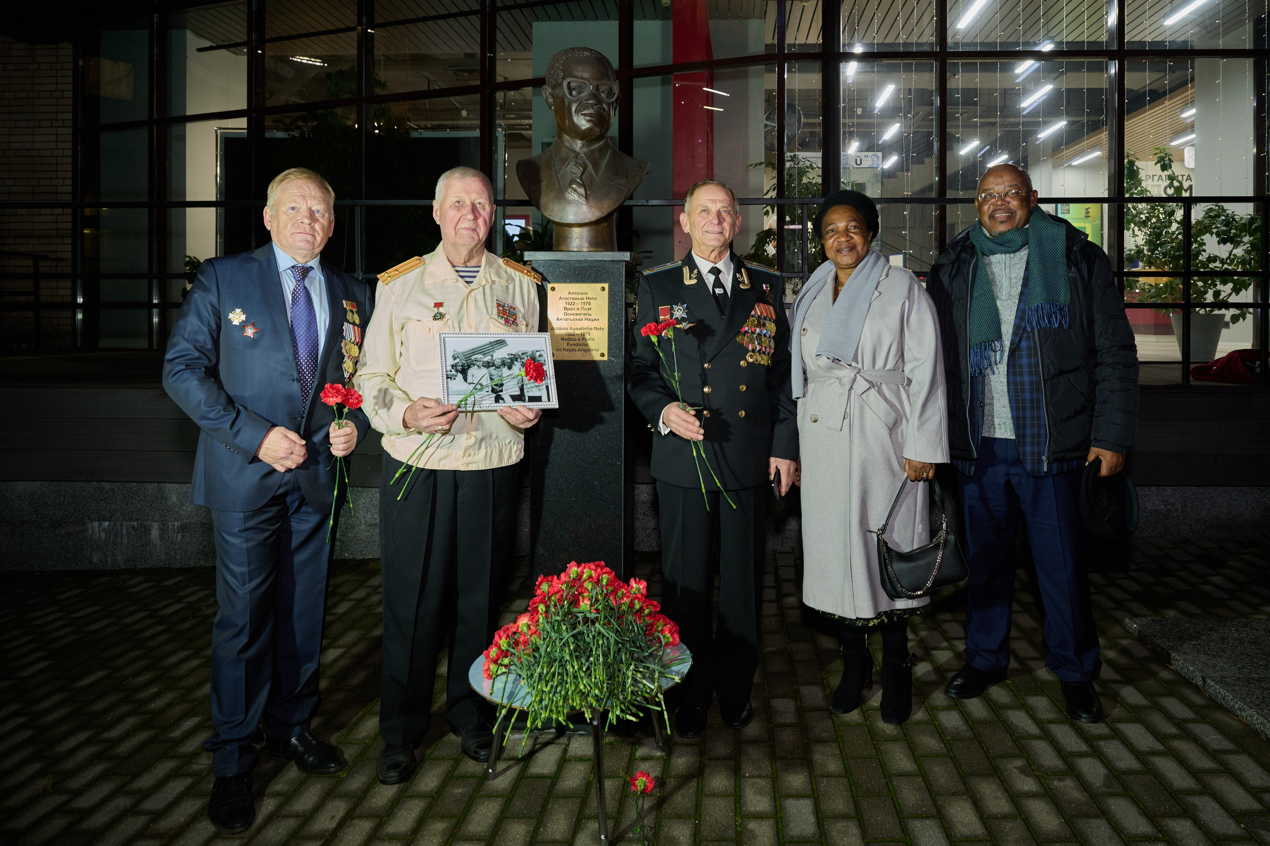 20 лет союзу ветеранов Анголы. Фотограф Роман Адлер