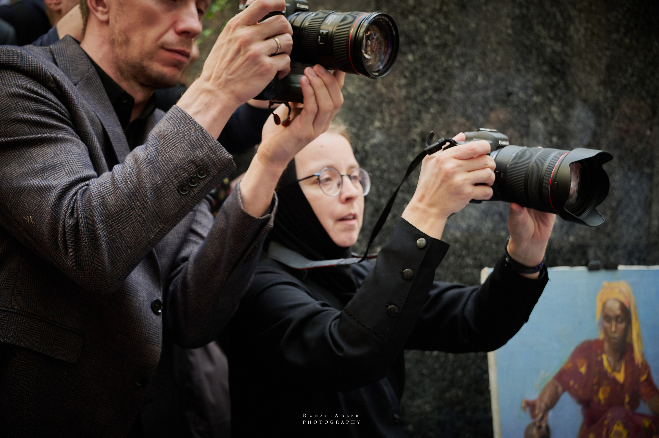 Презентация киноленты «Black to USSR». Фотограф Роман Адлер