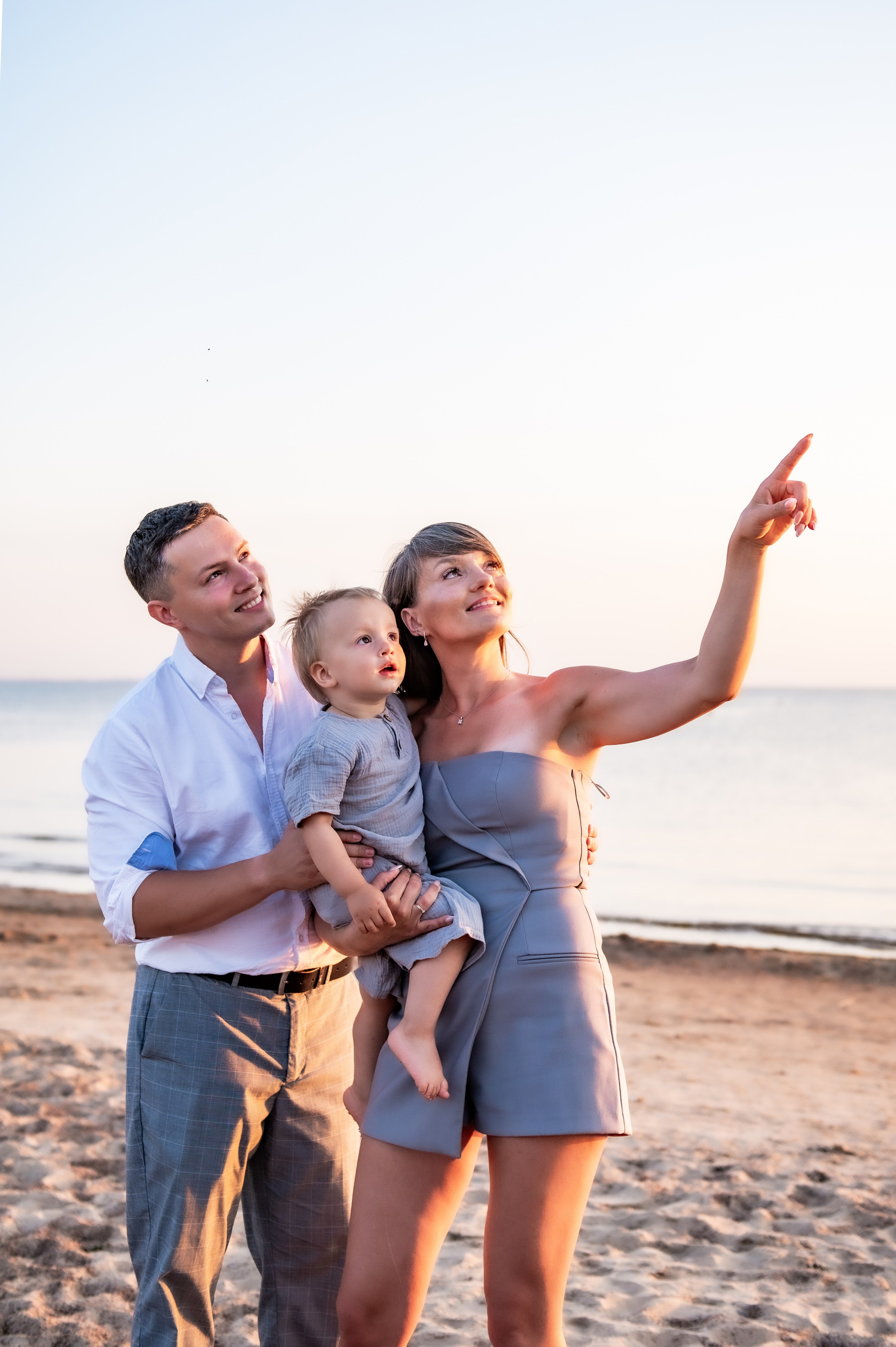 Семейная съемка на пляже. Свадебный и семейный фотограф в Санкт-Петербурге — Мария Черепанова