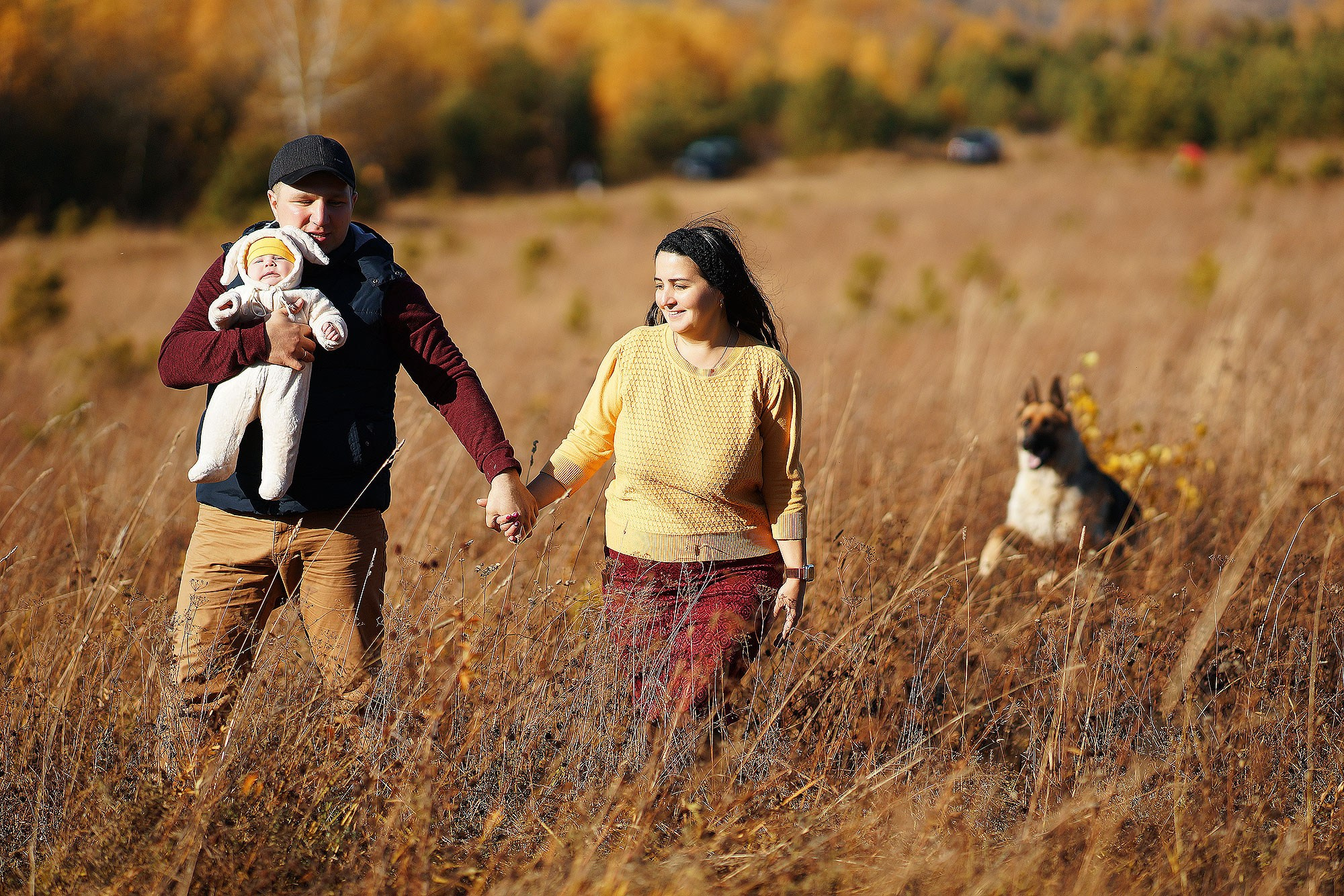 Семейная съёмка на природе. Семейный фотограф г. Новокузнецк Юлия Машникова