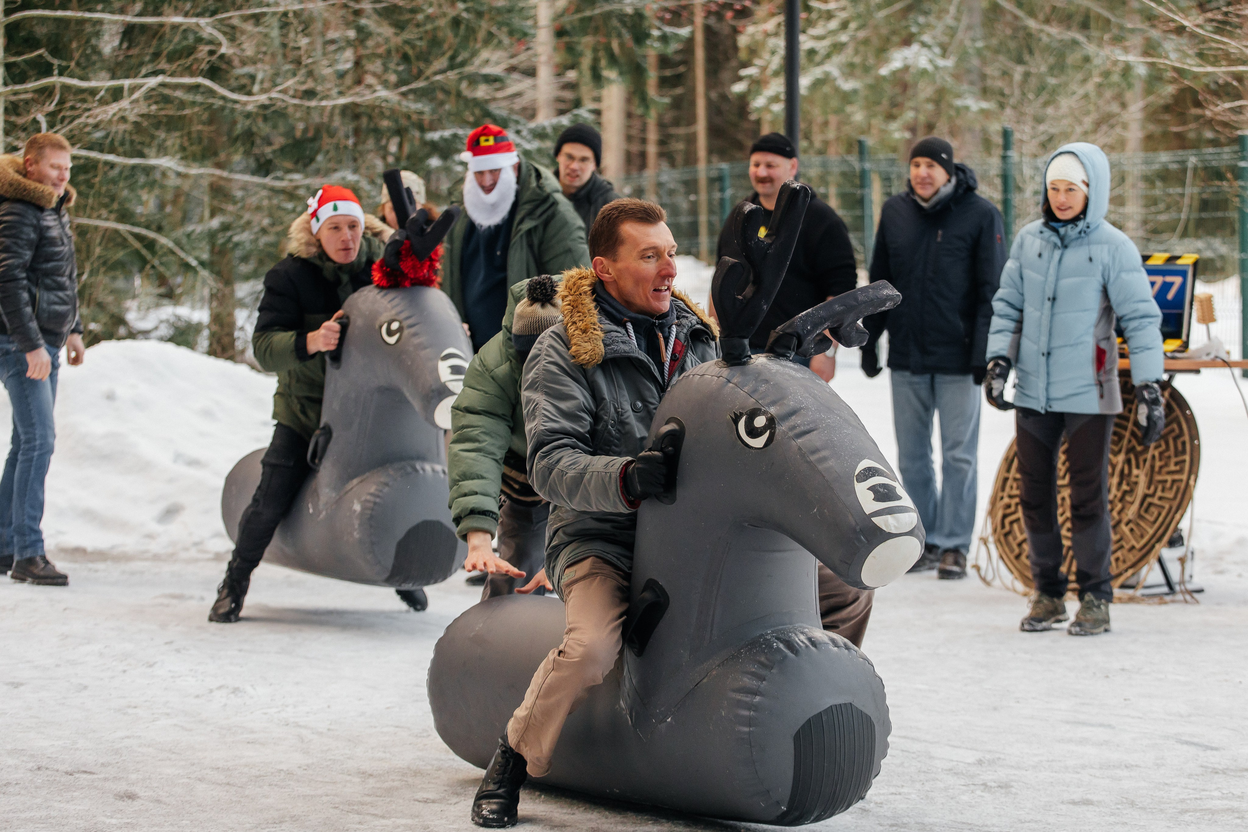 Зимний корпоратив в Царство Королевство. Фотограф в Санкт-Петербурге Виктория Безверхая