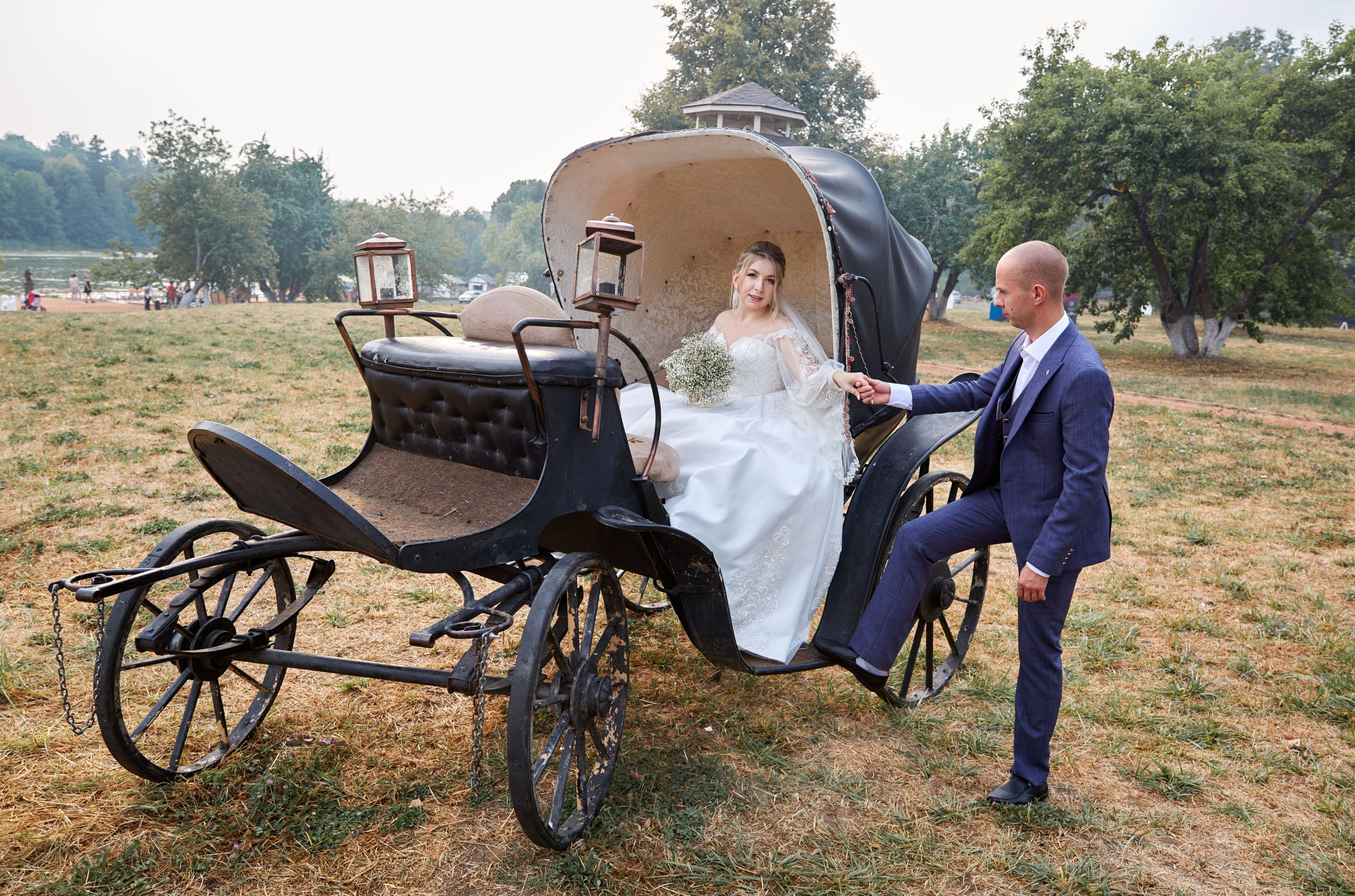 Свадебная фотосессия в Гребнево