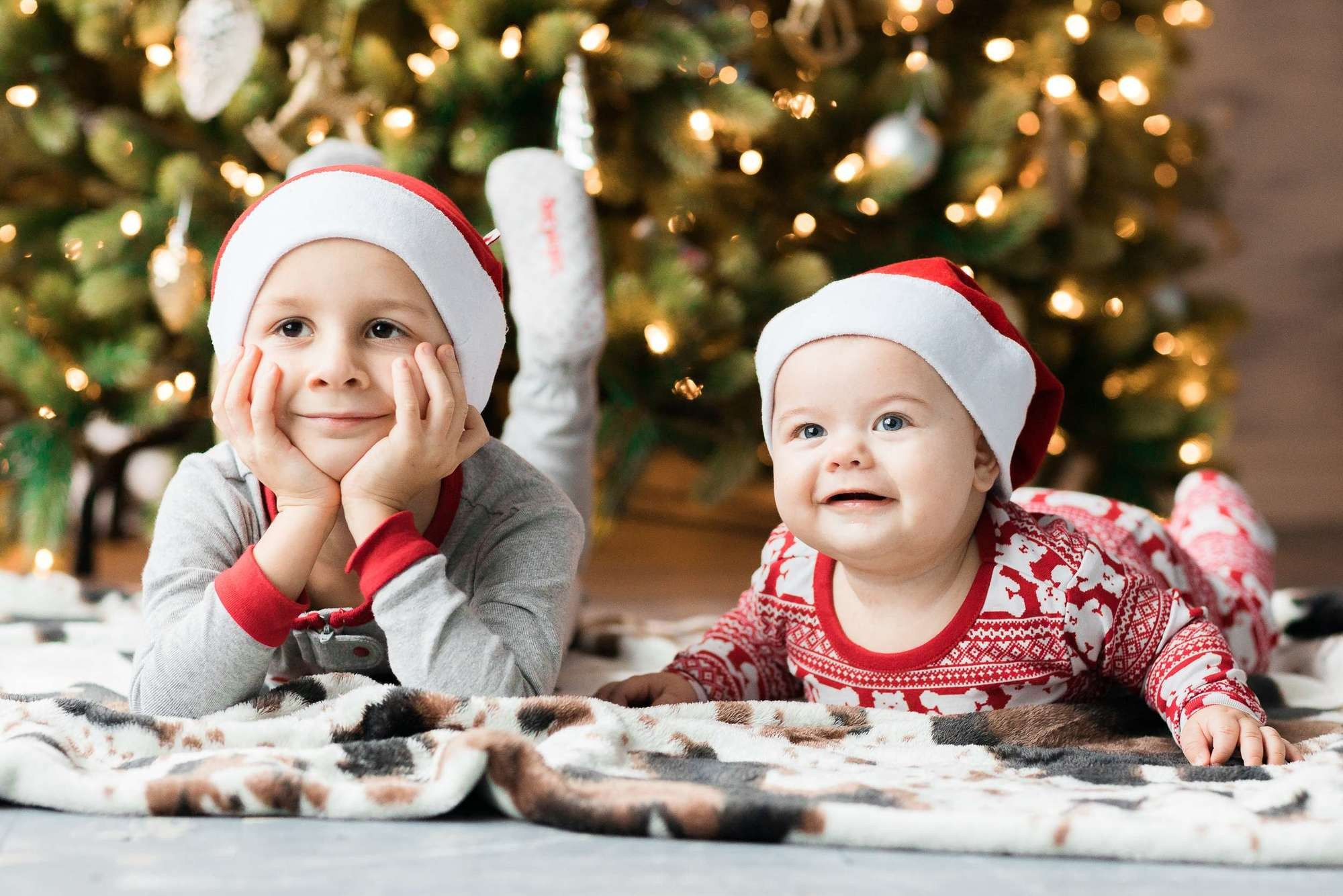 Новогодняя семейняя фотосессия семьи Юлии