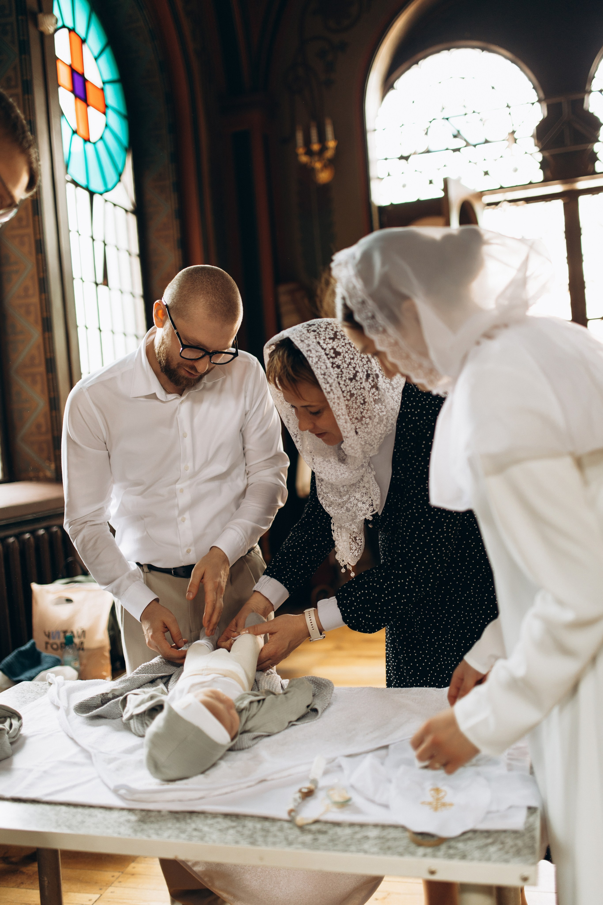 Крещение Лёвы. Самый теплый фотограф в Краснодаре Рябоконь Ксения