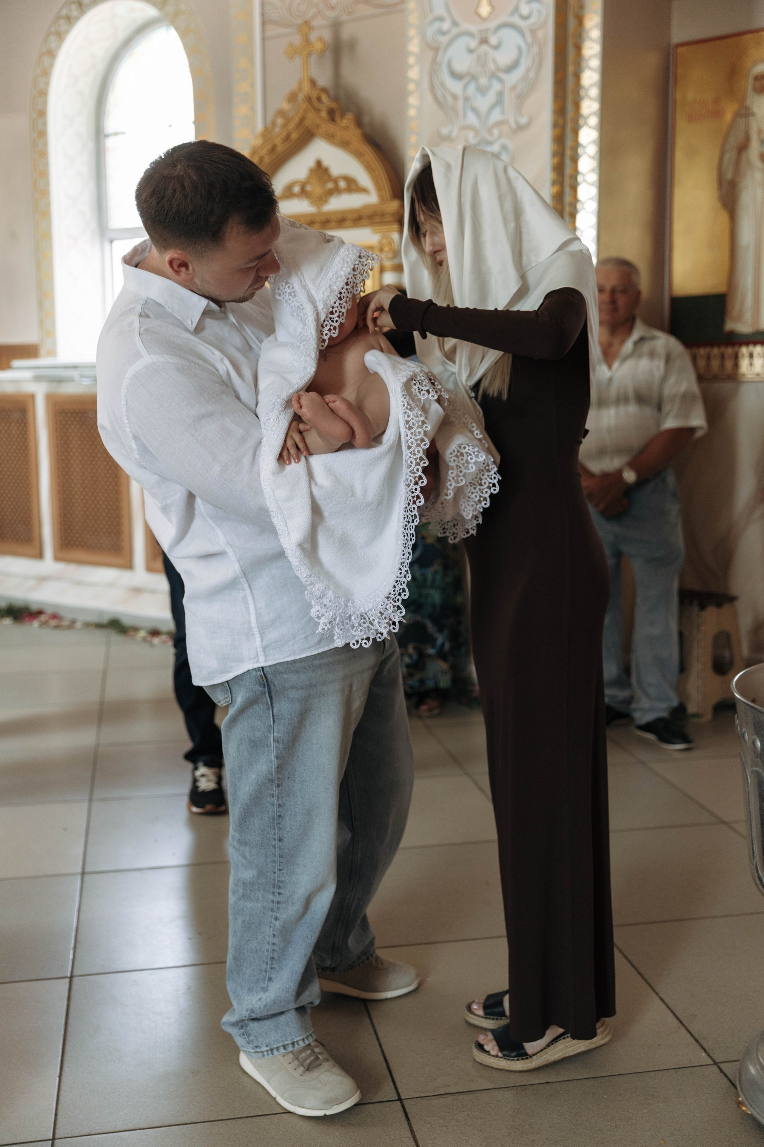 Таинство Крещения Льва. Фотограф Сальск Катерина