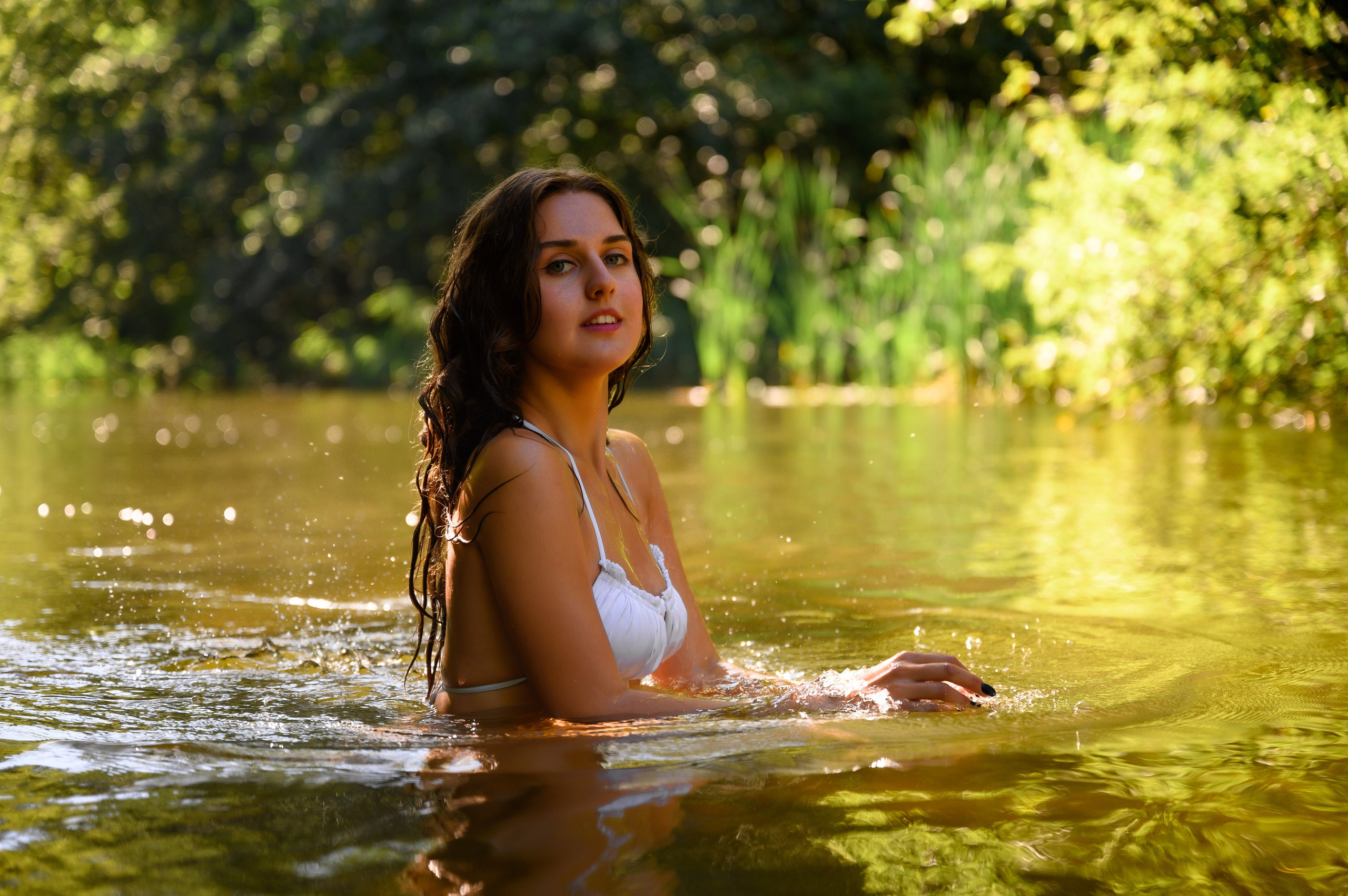 Юлия утро на реке. Bazarkom-photo.ru Фотограф Виктор Оськин в Старом Осколе