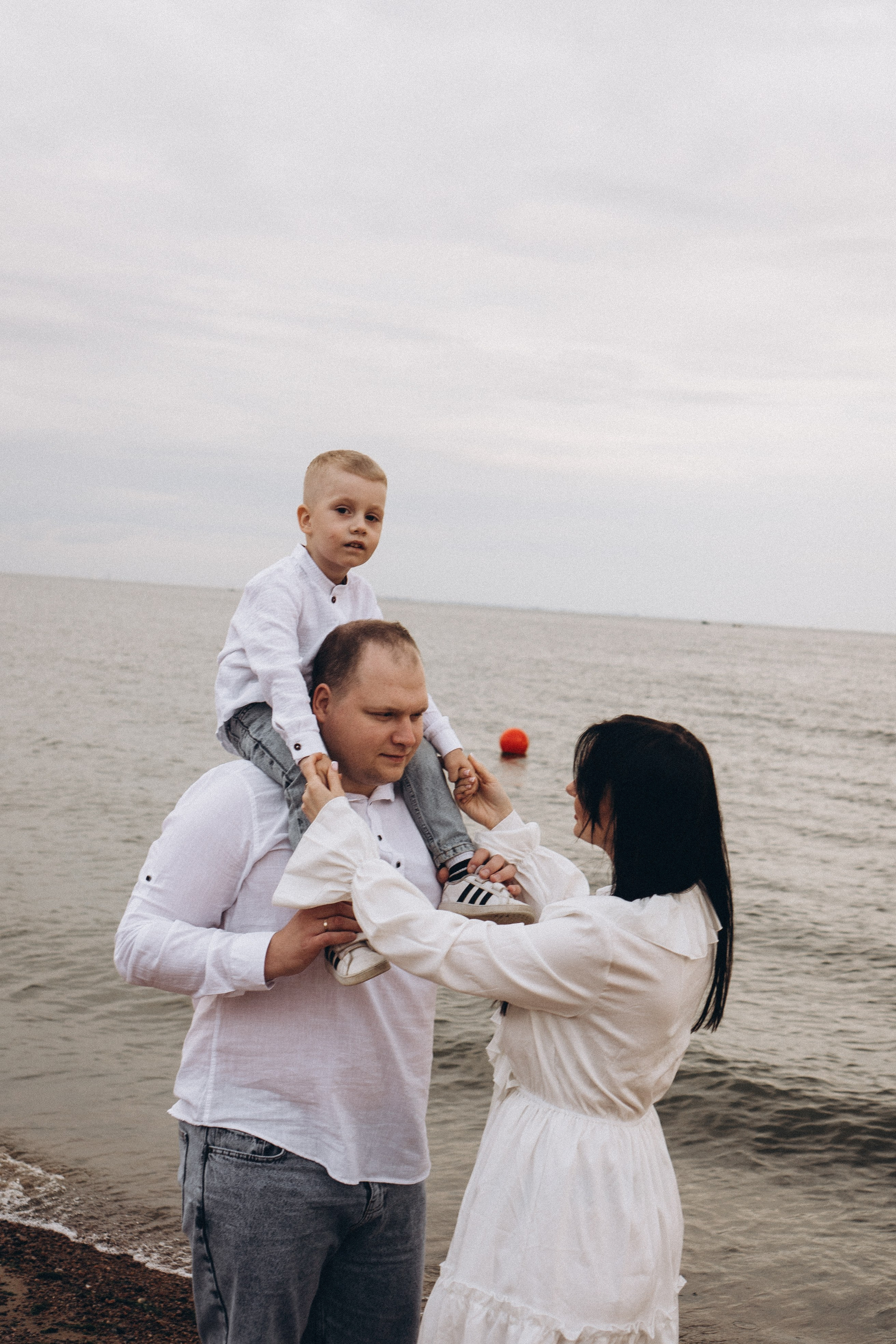 Семейная история на берегу залива. Профессиональный фотограф, Санкт-Петербург — Виктория Богомолова