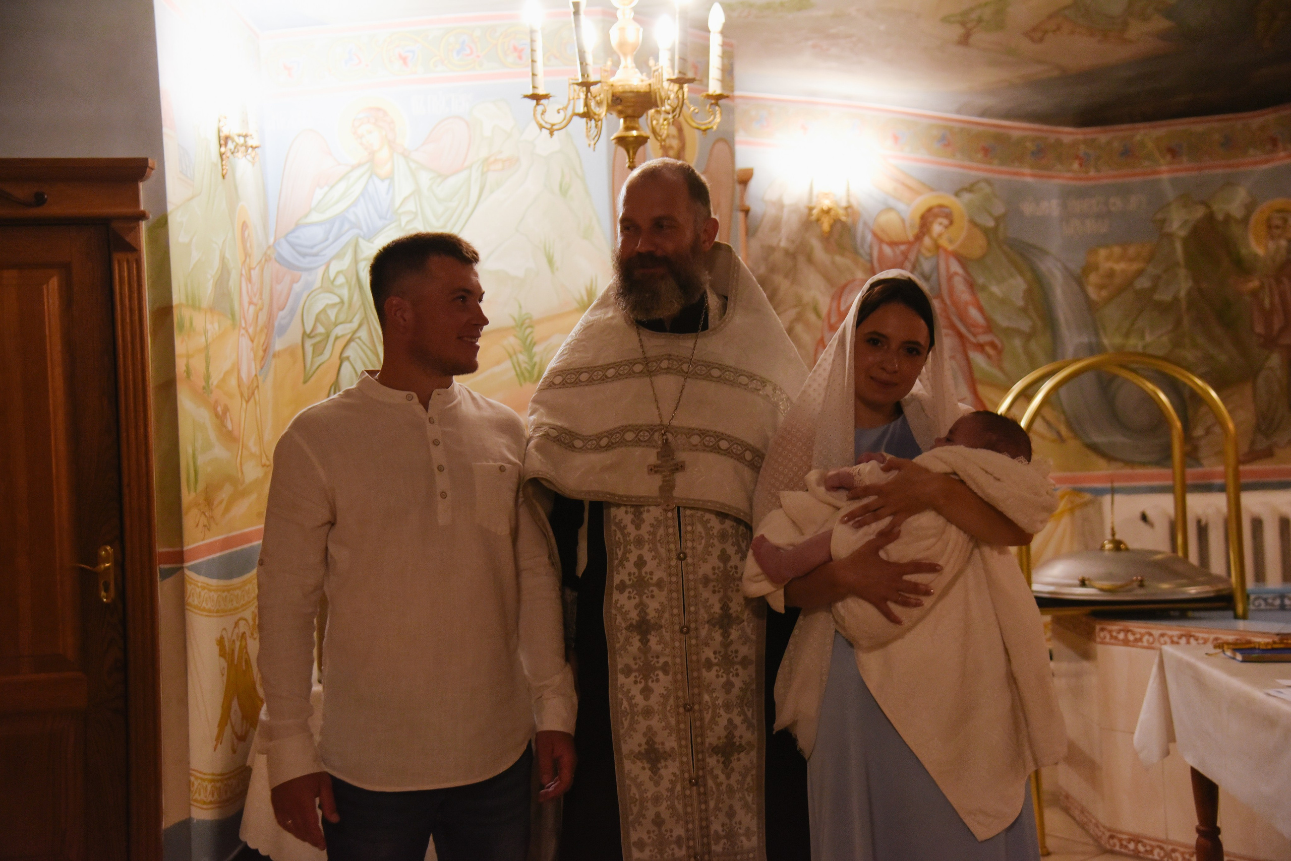 Крещение Ксении. Фотограф Лола Волна, город Москва