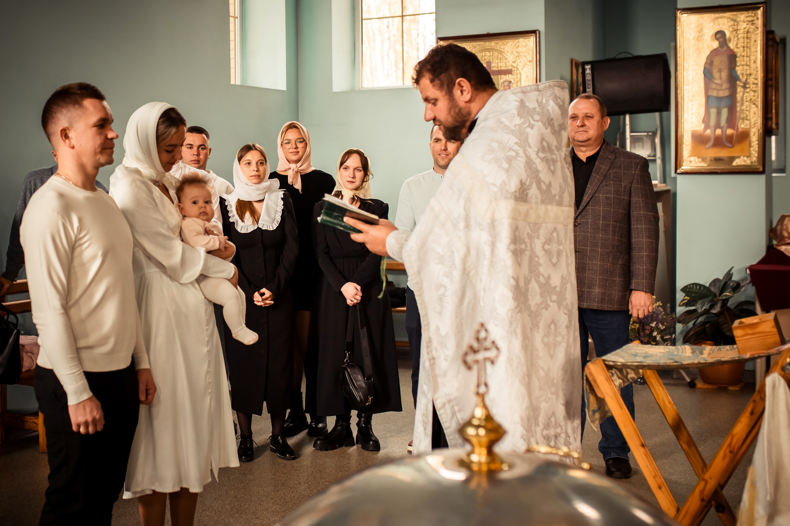 Крещение Верочки