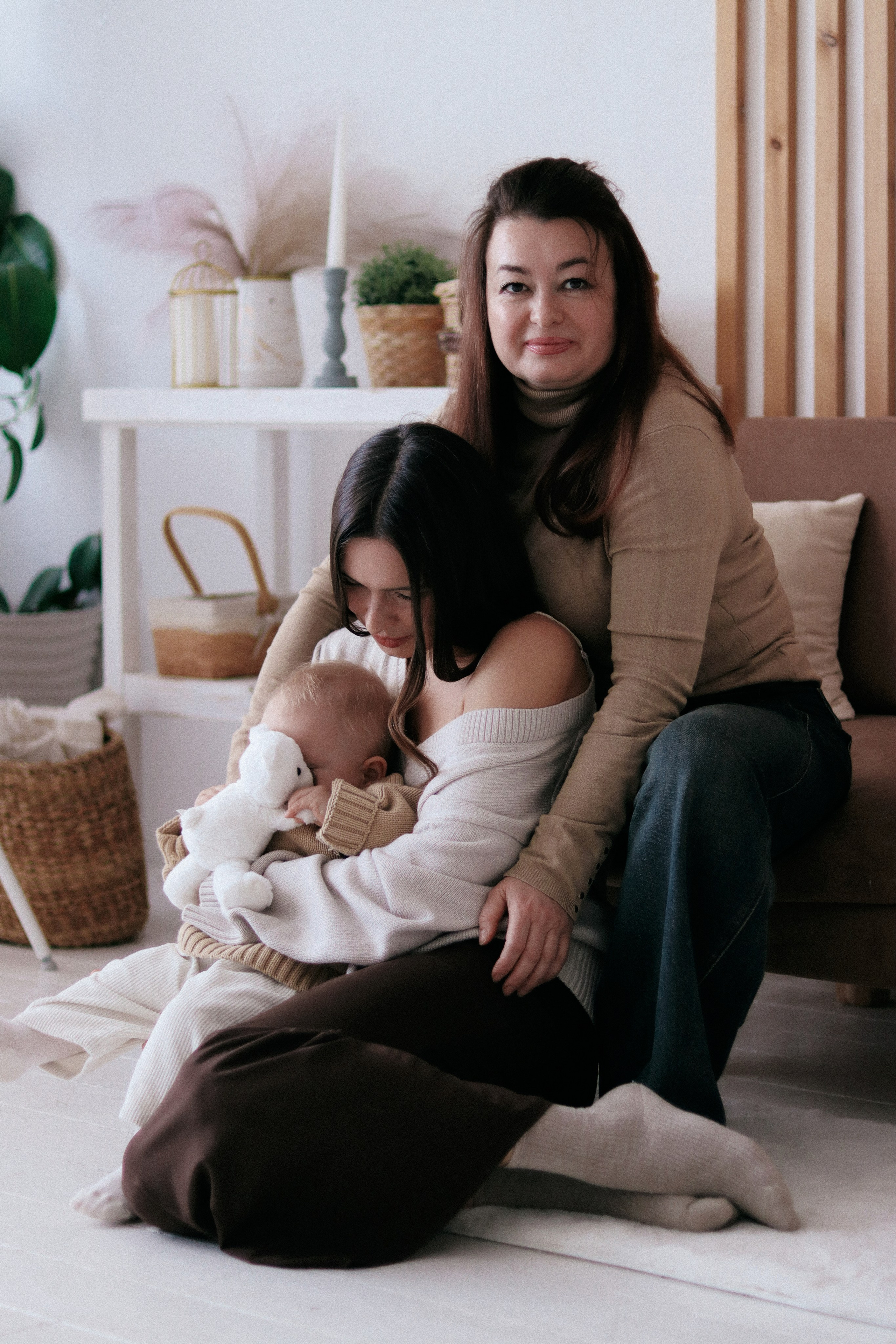 Семья Маши, Елены и Софии. Фотограф Самара Лена Мандарин