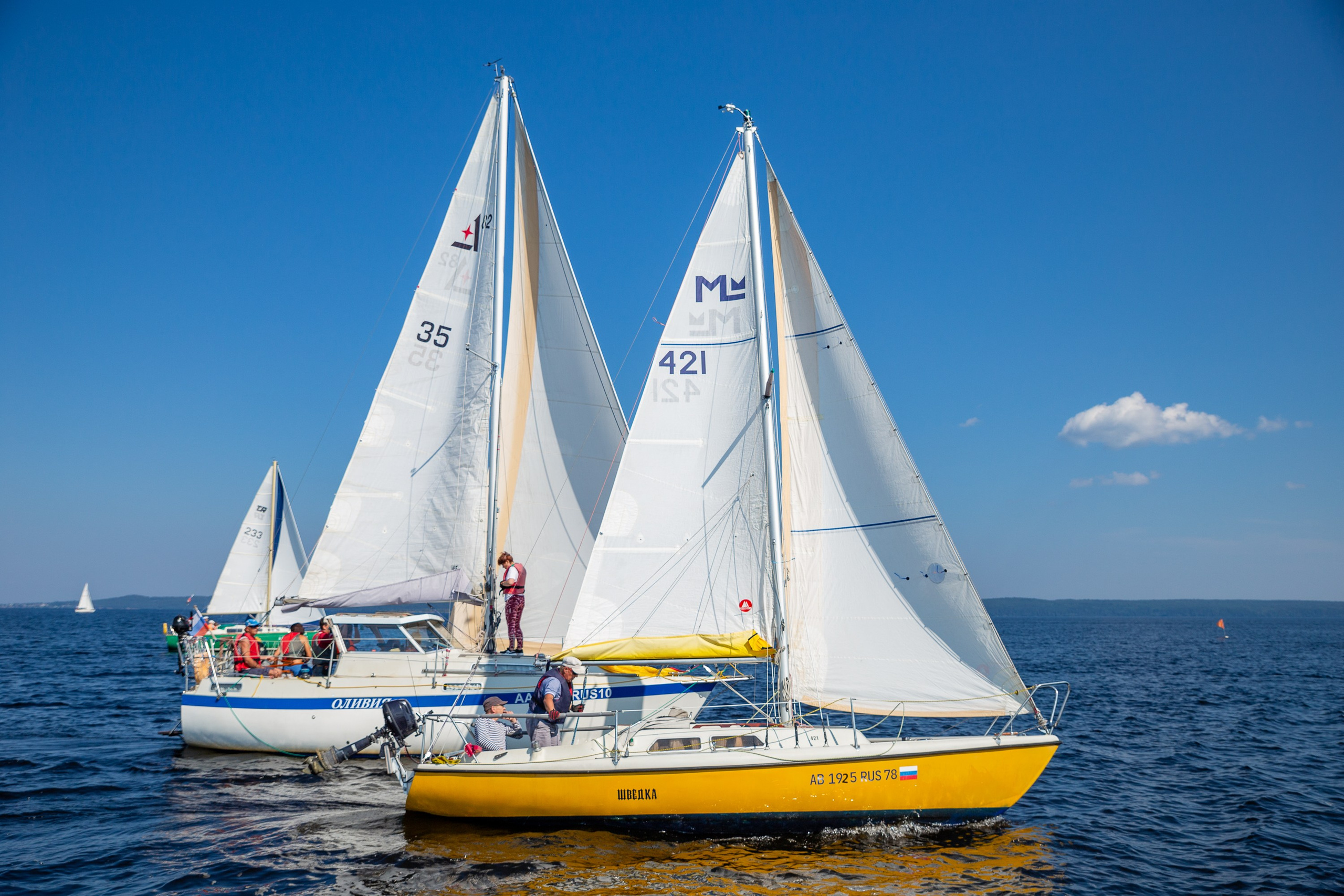 Гонки крейсерских яхт, июль 2025. Lora8299.wfolio.pro