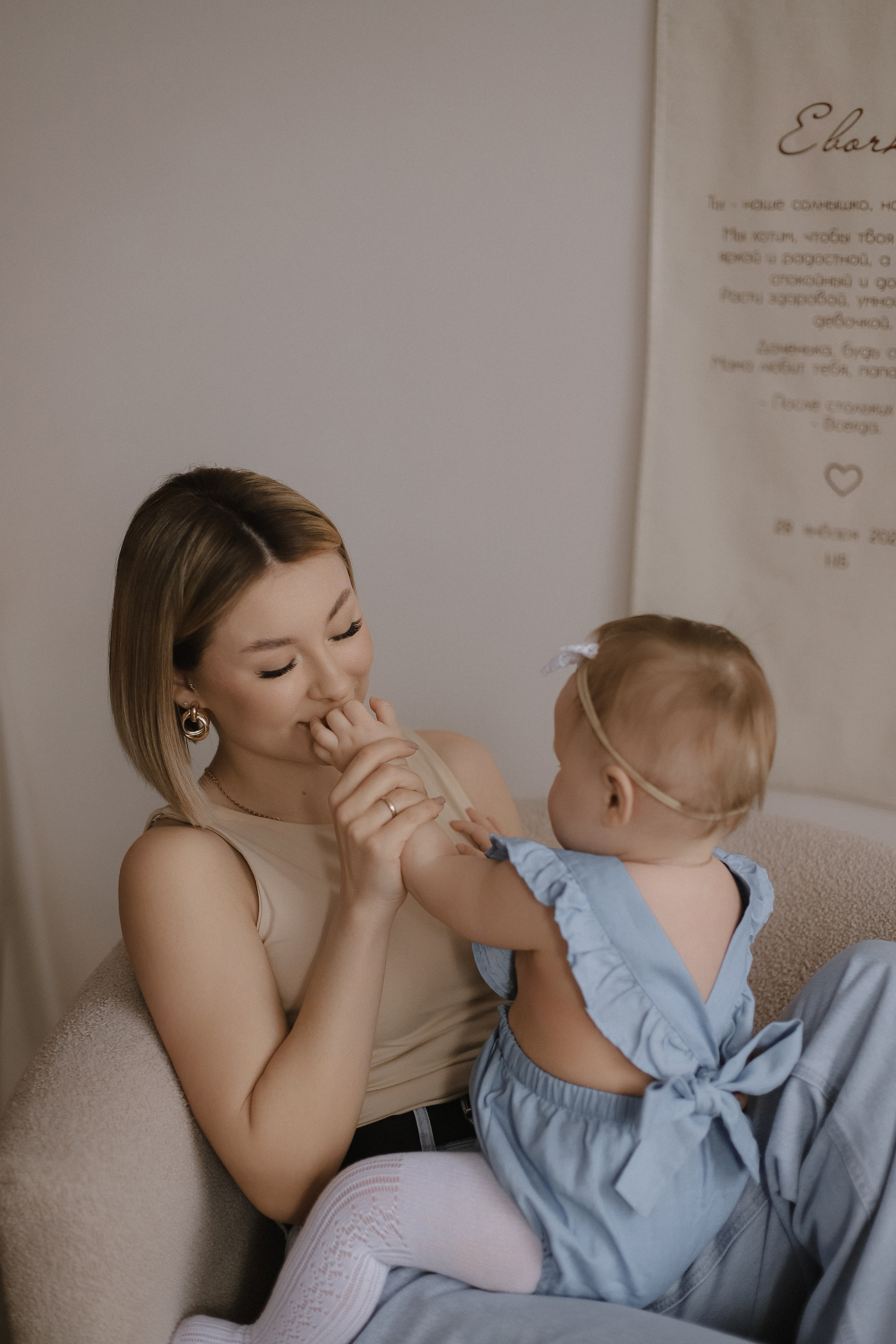 Годик Евангелине. Свадебный, семейный и детский фотограф в Люберцах Зайцева Анастасия