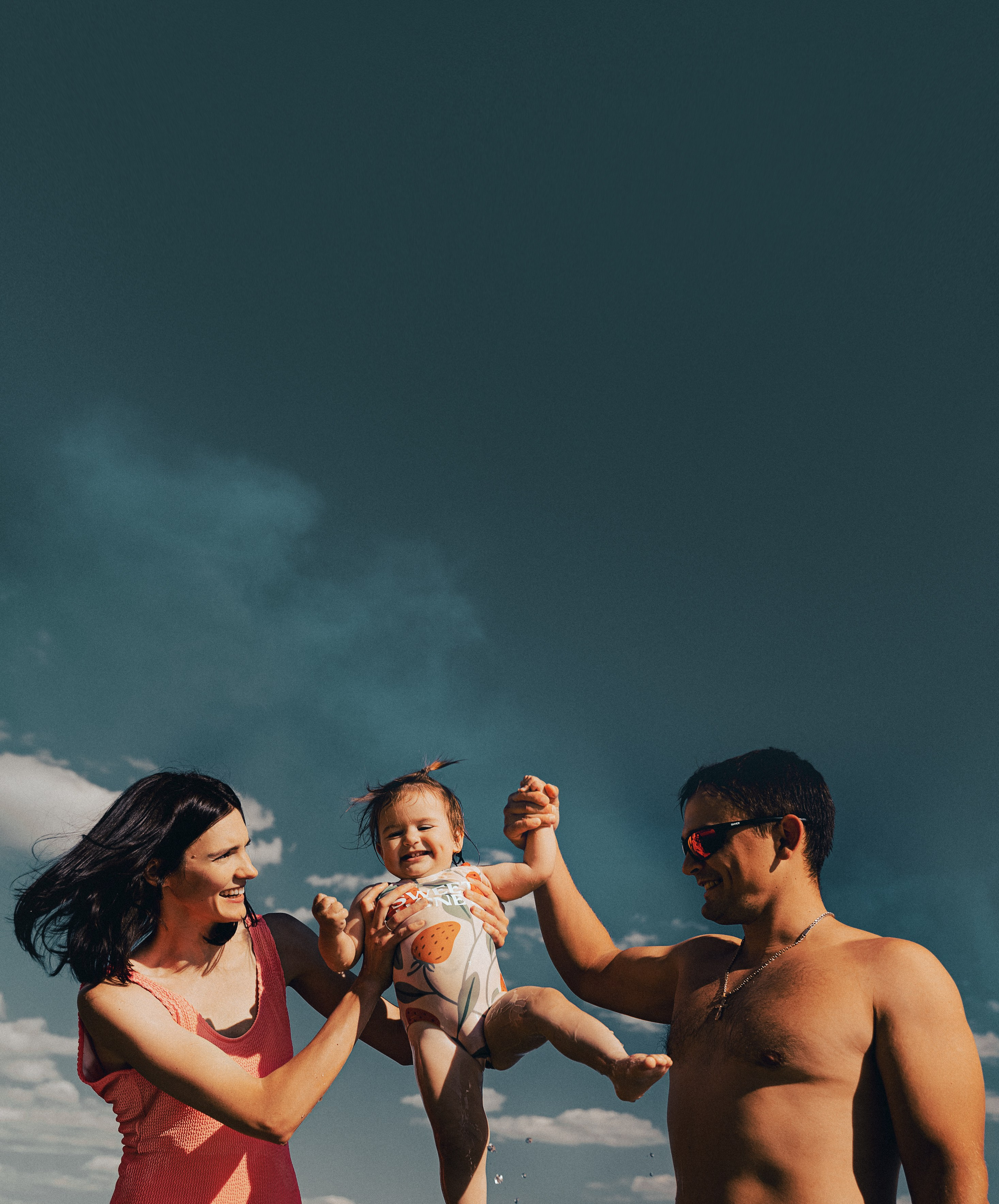 FAMILY beach. Контент фотограф в Москве Кулич Настя