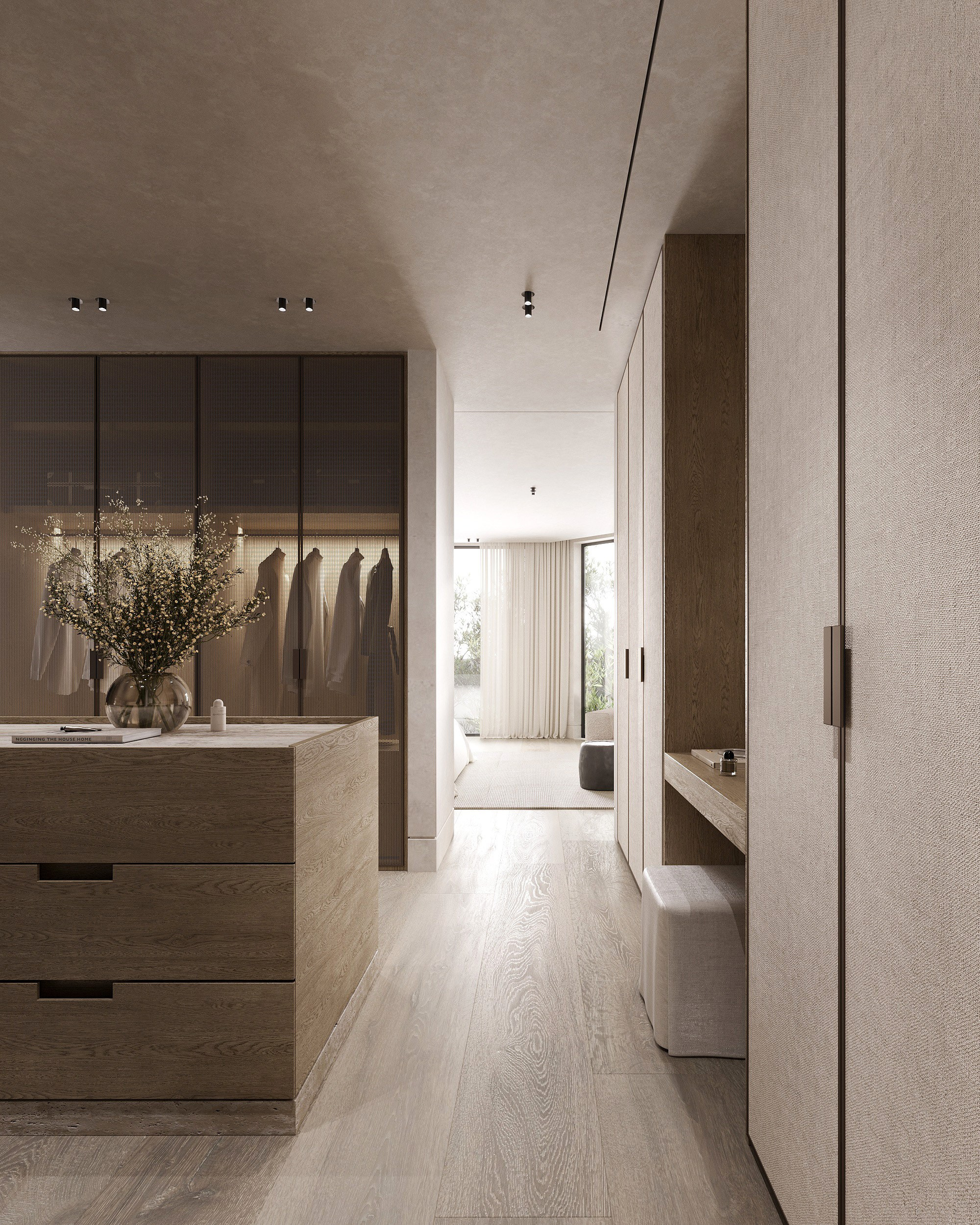 Villa C-34. Interior visualization