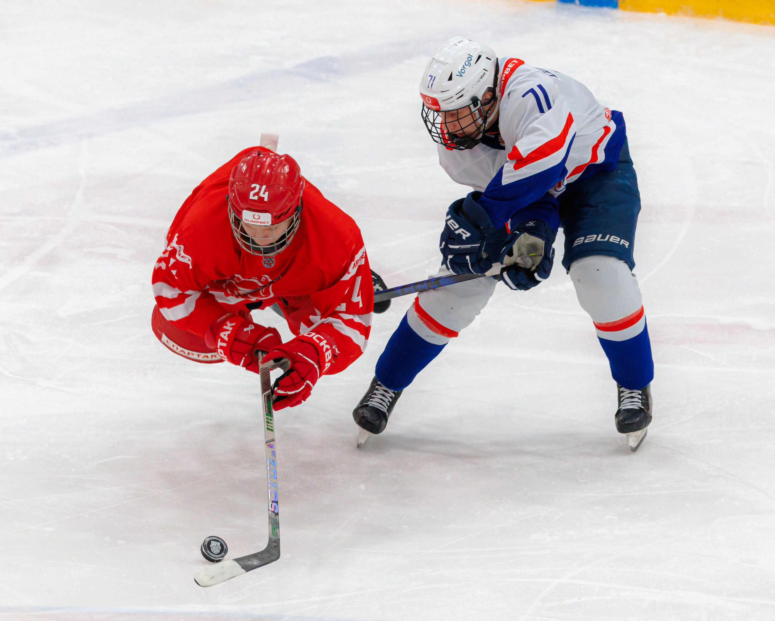 МАТЧ МХЛ. МХК СПАРТАК МАХ — ХК КРЫЛЬЯ СОВЕТОВ. Artem Zenin Photography