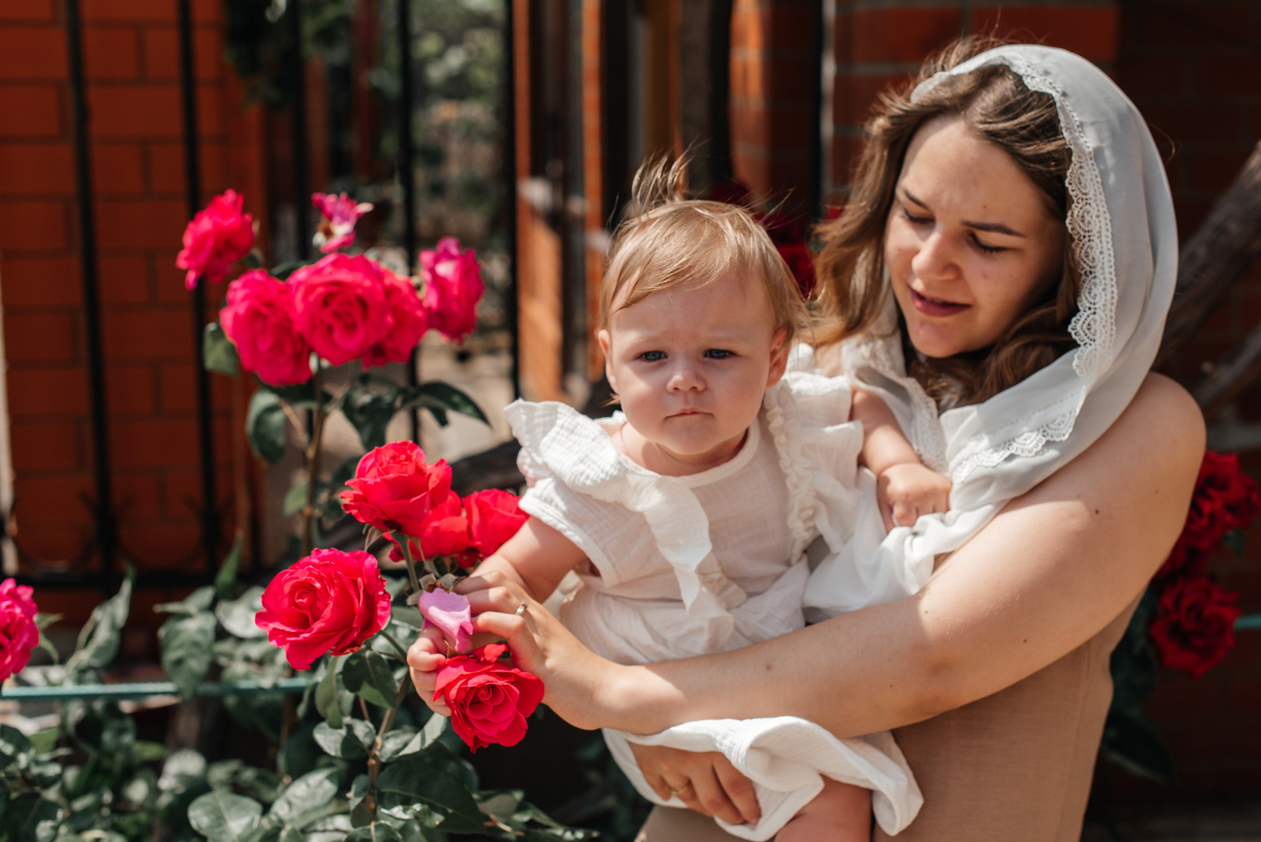 Крещение Ангелины. Детский и семейный фотограф выпускной альбом Приморско-Ахтарск
