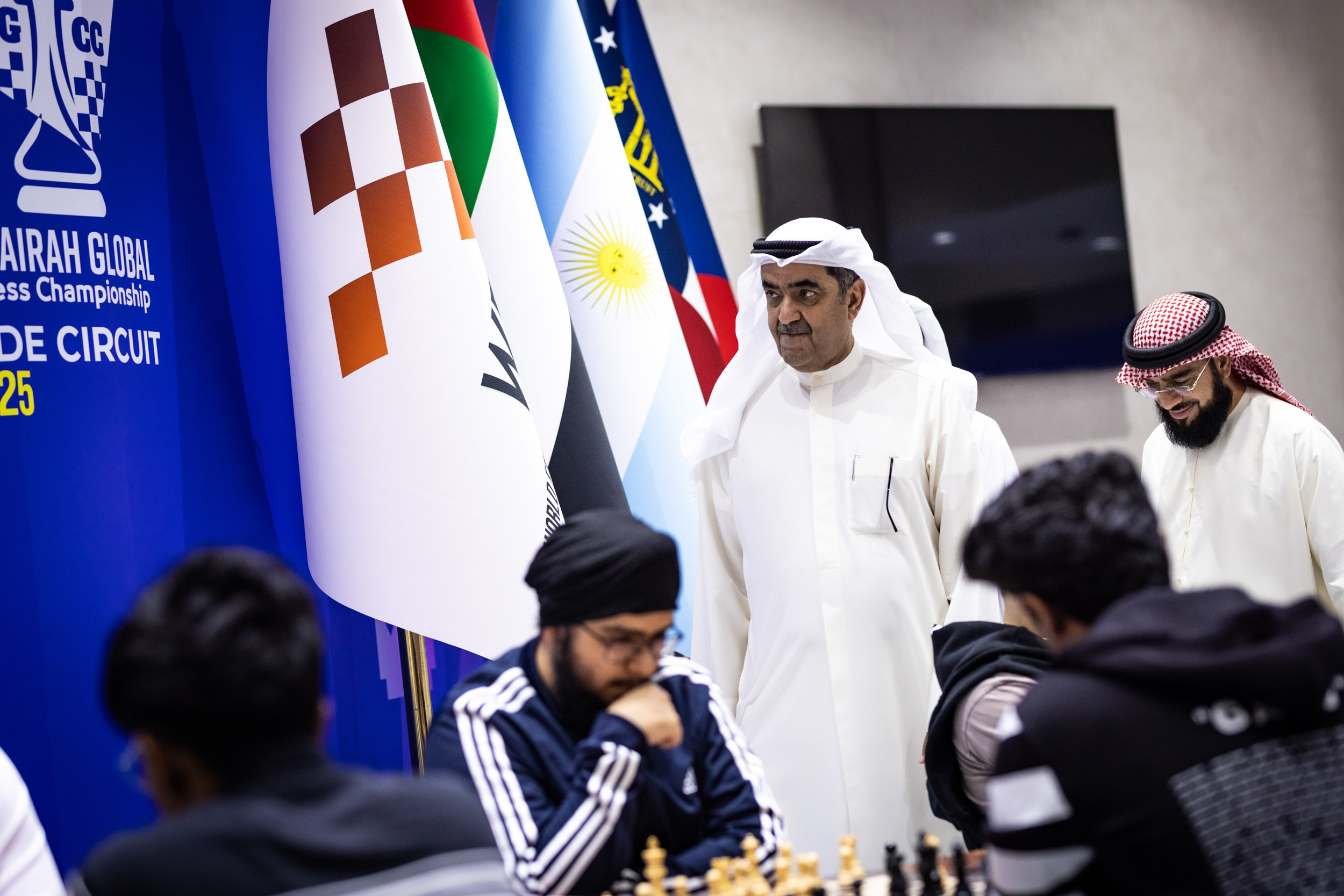 2025.08.27 1st. FUJAIRAH GLOBAL Chess Championship — Round4. Фотограф Анна Штурман (репортажная съёмка любых событий и мероприятий) Anna Shtourman photographer