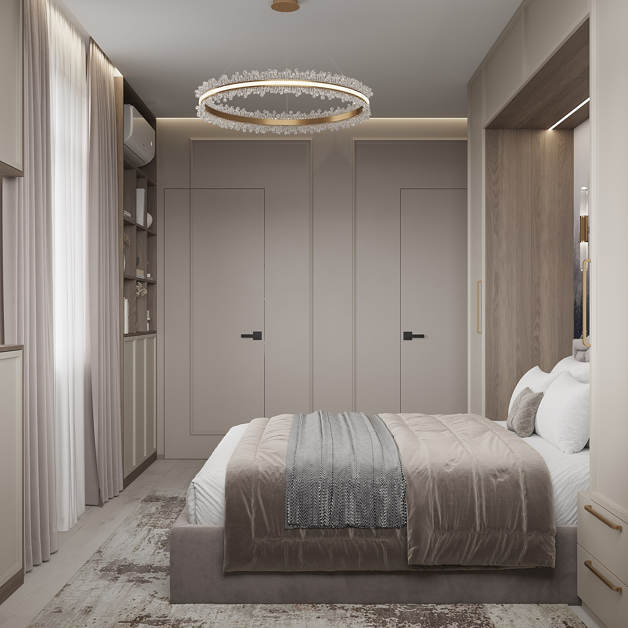 дизайн маленького кабинета