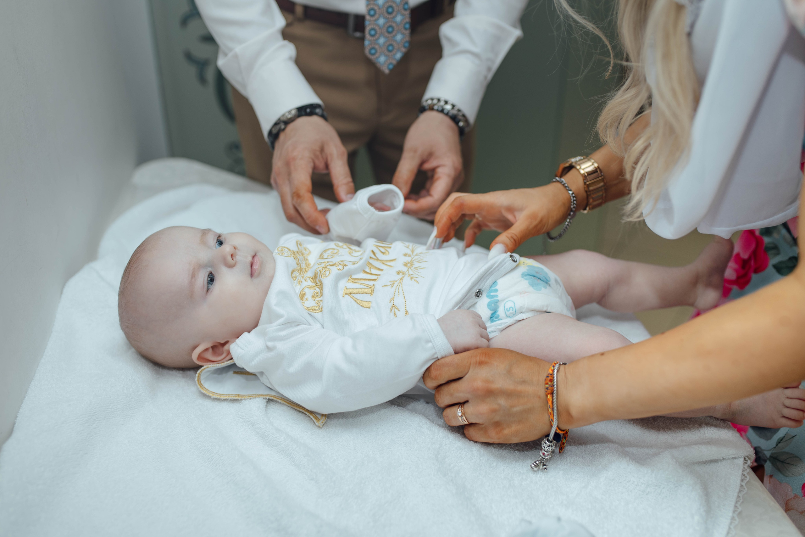 Крещение Михаила, храм Святой Троицы, июнь 2025