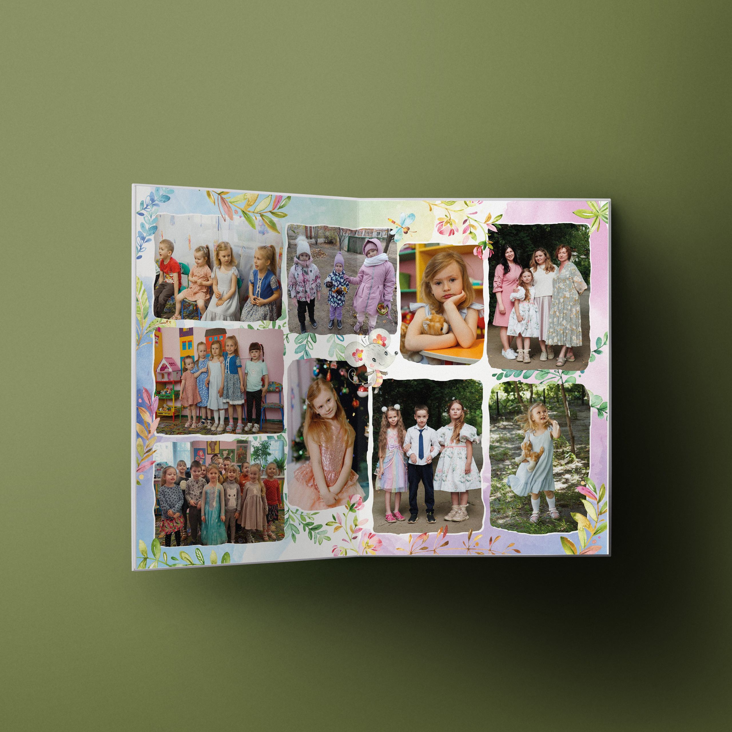 История детства. Выпускные альбомы клевербук Воронеж