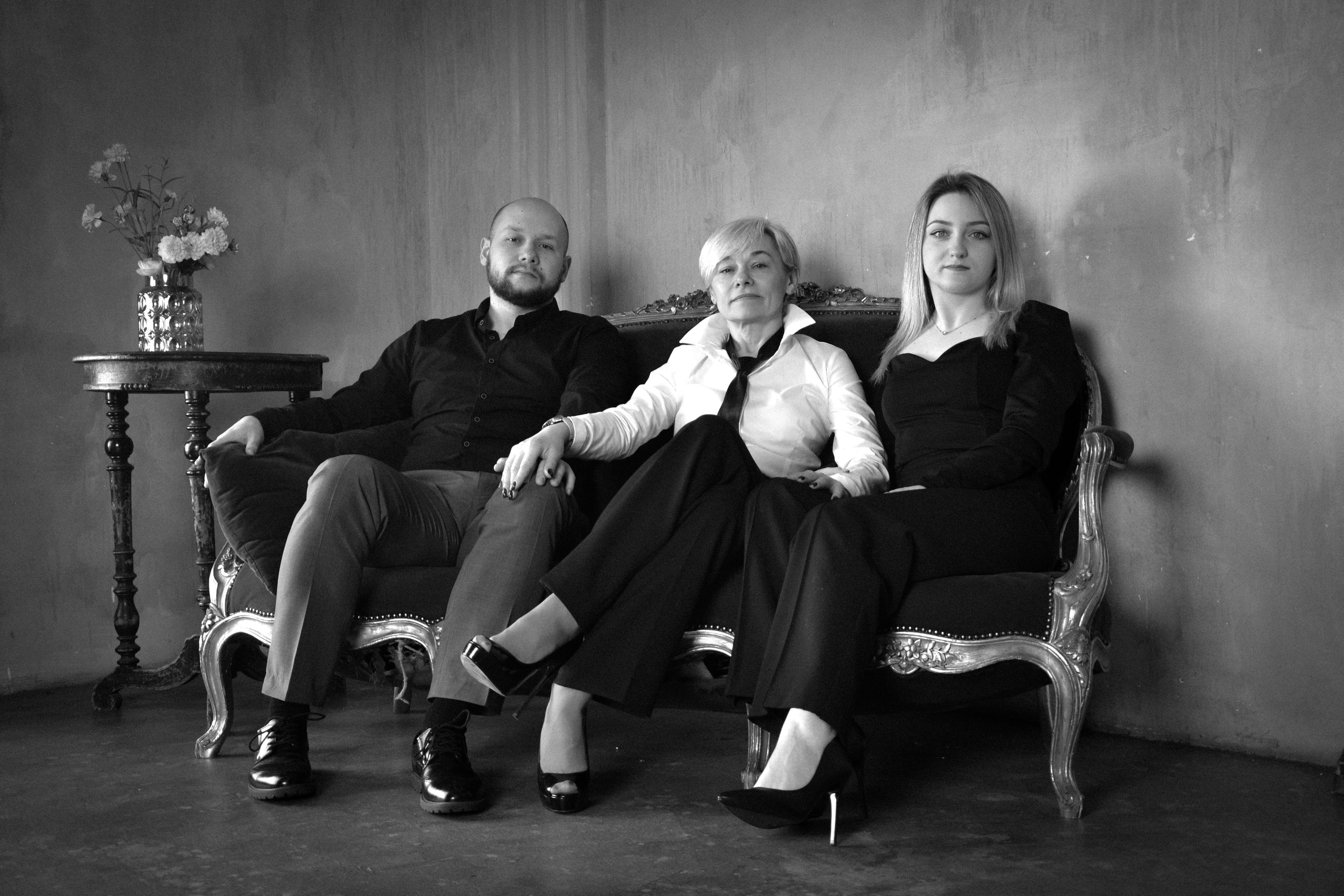 Family noir. Фотограф Анастасия Шай в Санкт-Петербурге