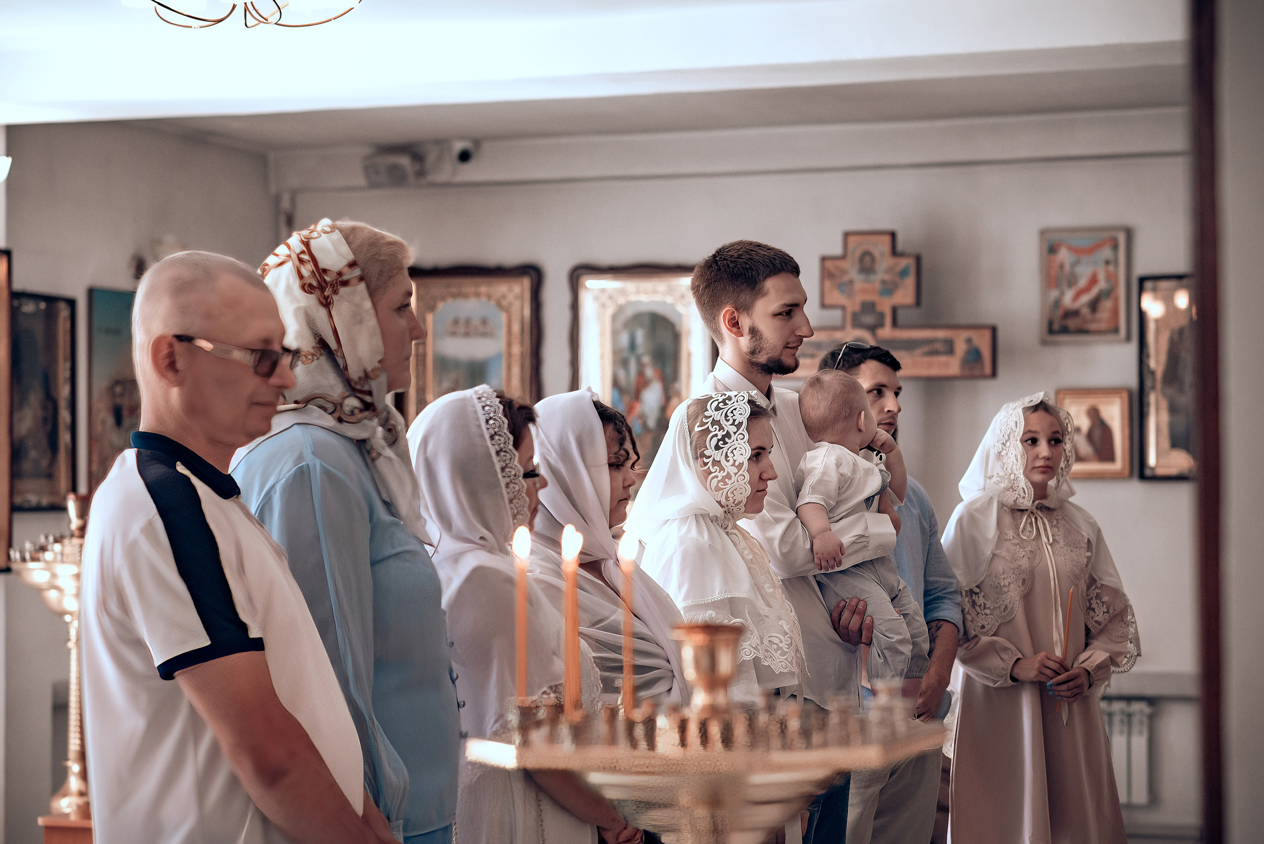 Фото крещения в Красноярске. Фотографы крещения/венчания  Красноярск Татьяна и Вячеслав Переваловы