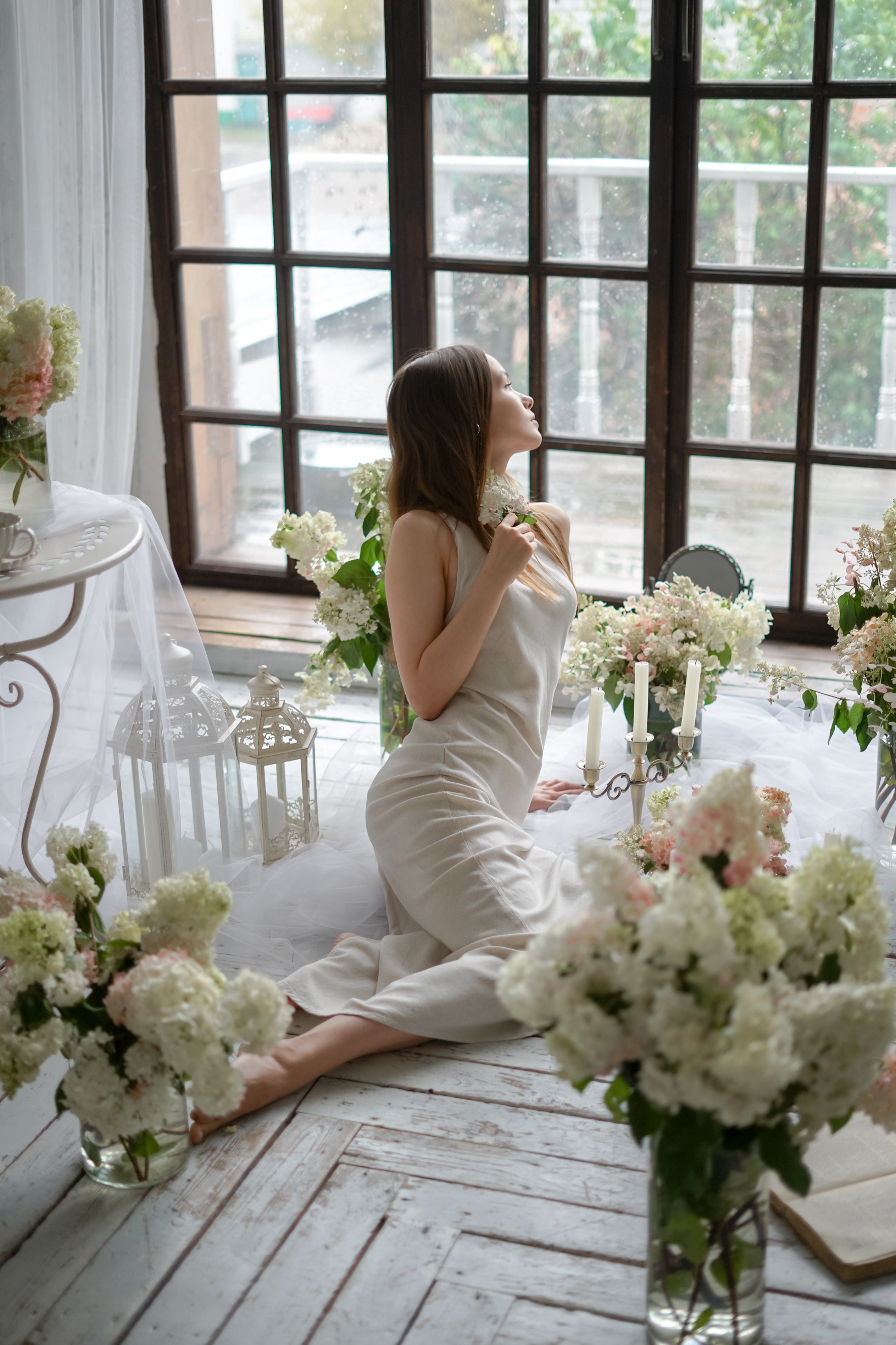 В ароматах гортензий. Фотограф Татьяна Митрофанова