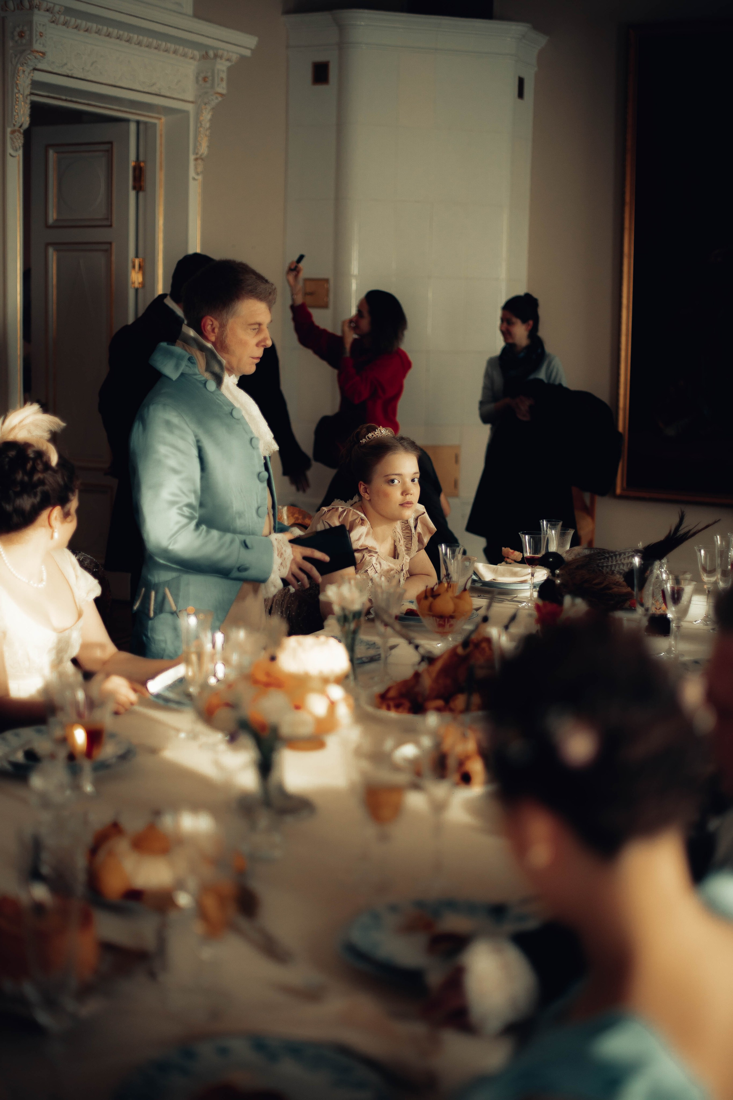 Бэкстейдж с фильма «Онегин». Фотограф Veronika Potaseva