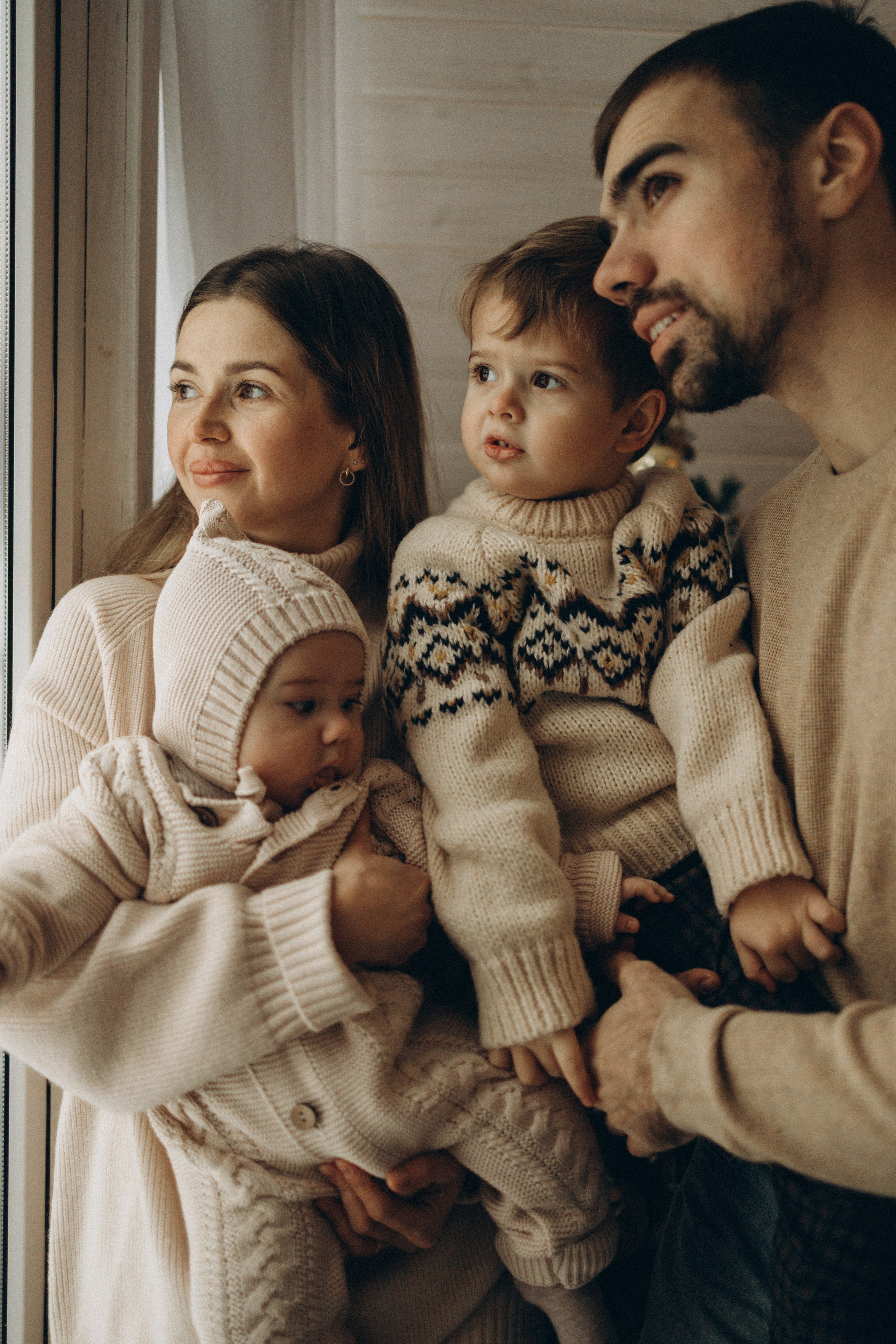 Андрей, Маша, Мирон и Марк. Семейный фотограф Москва Валерия Белова