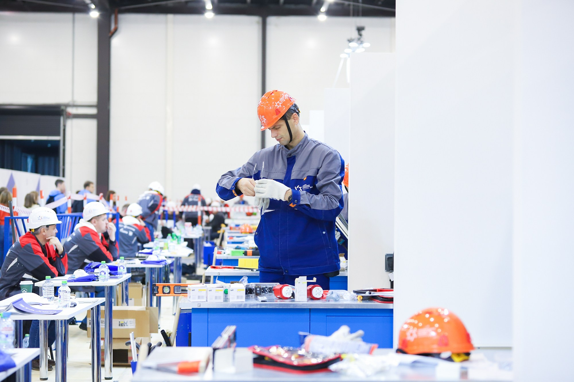 Lll Международный строительный чемпионат. Фотограф Дарья Попова