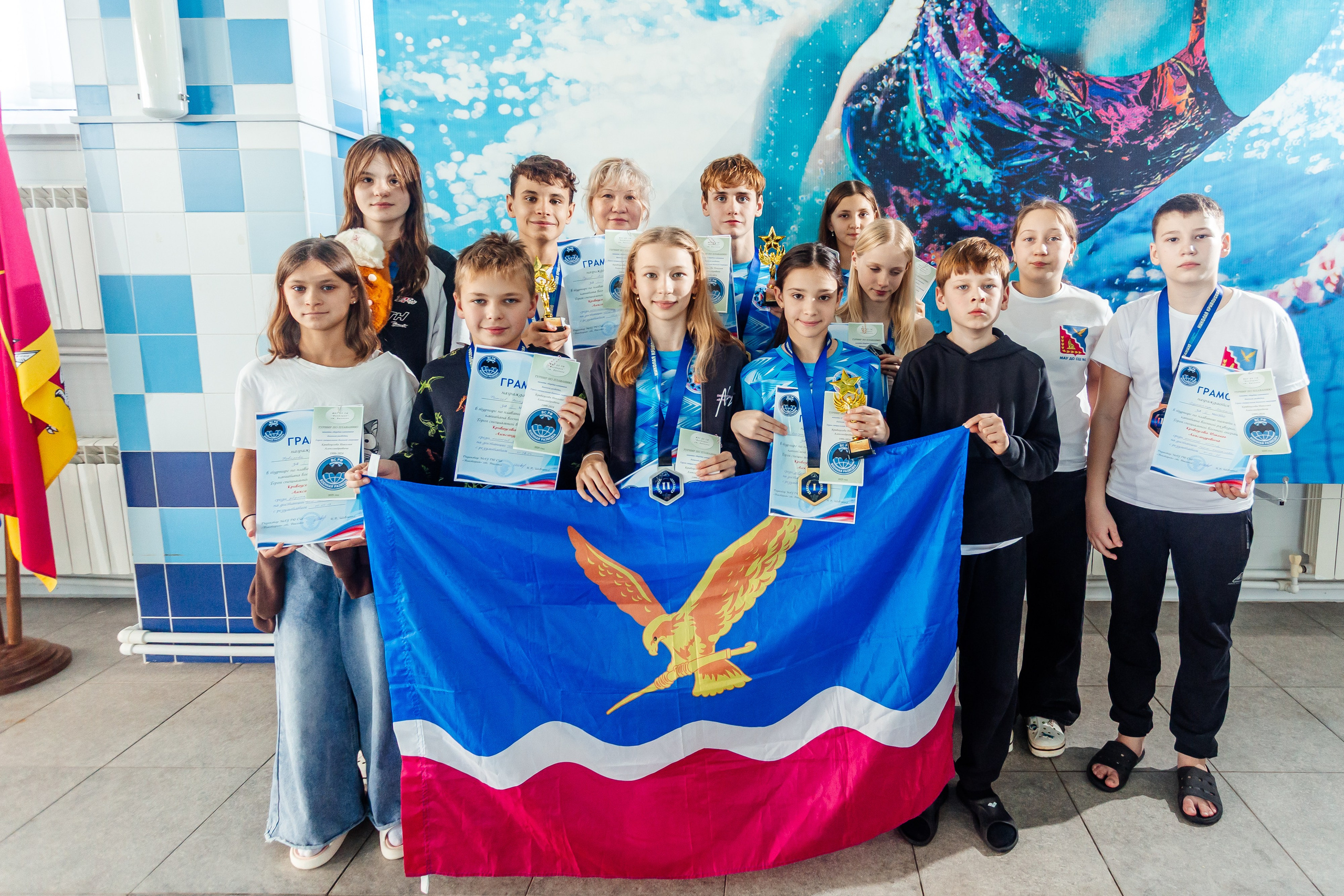 Школа плавания «Виктория». Свадебный фотограф в Краснодаре Николай Крауз