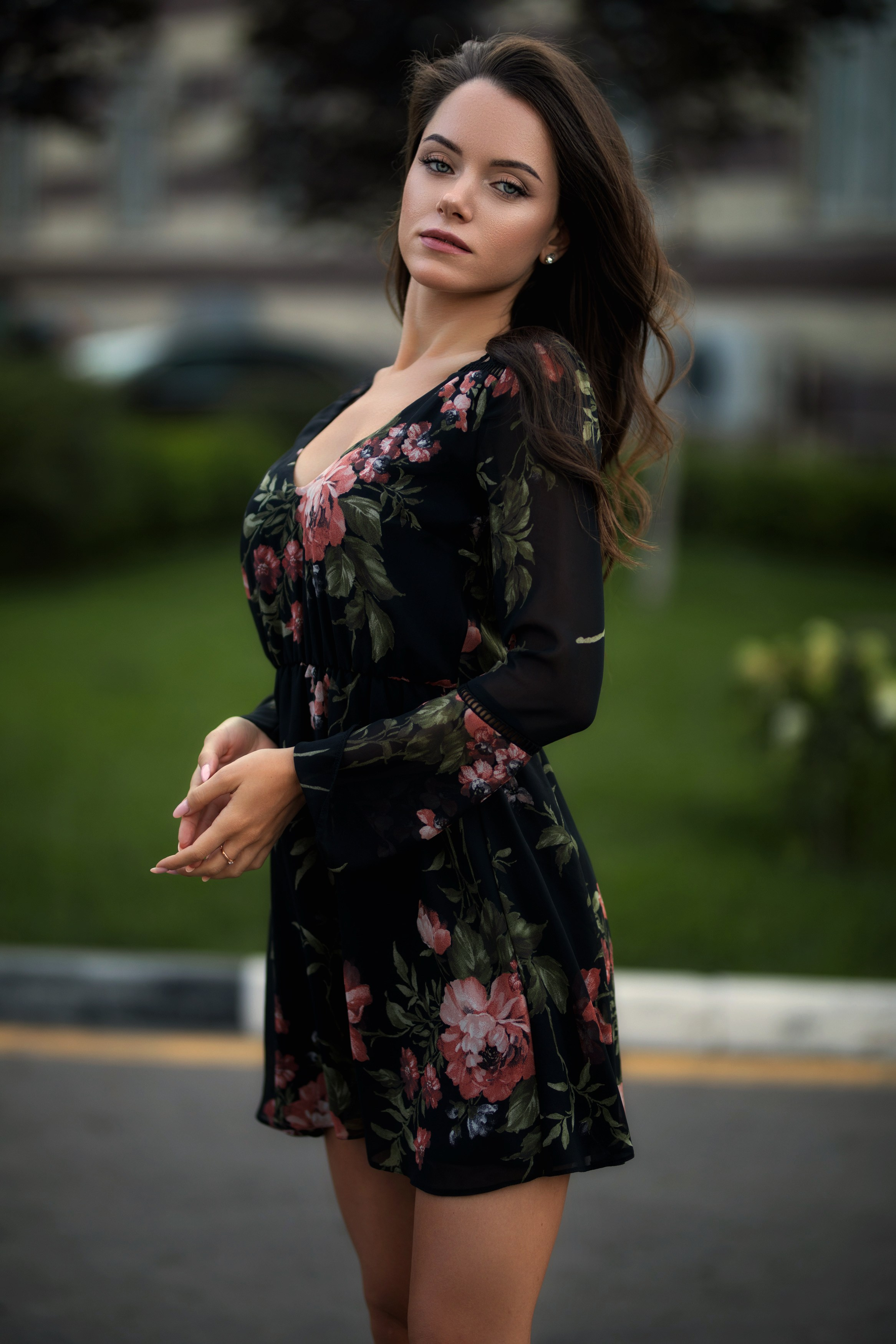 Вечерняя съемка с Екатериной на берегу реки в формате для «себя»