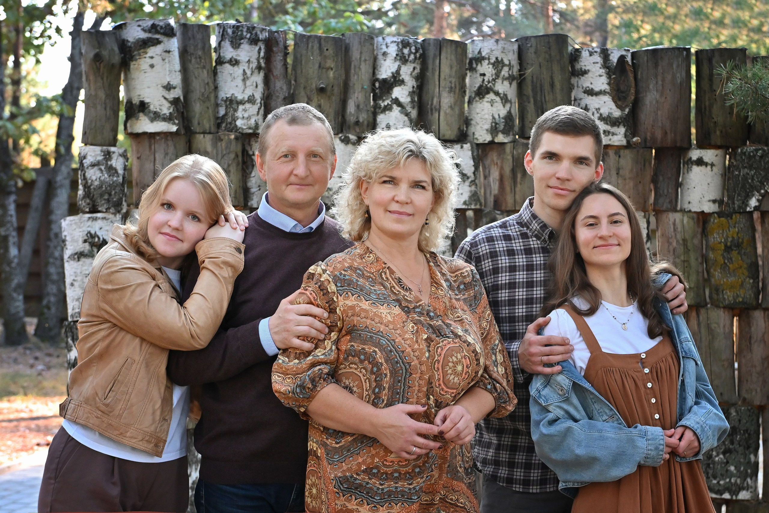 Портрет большой семьи