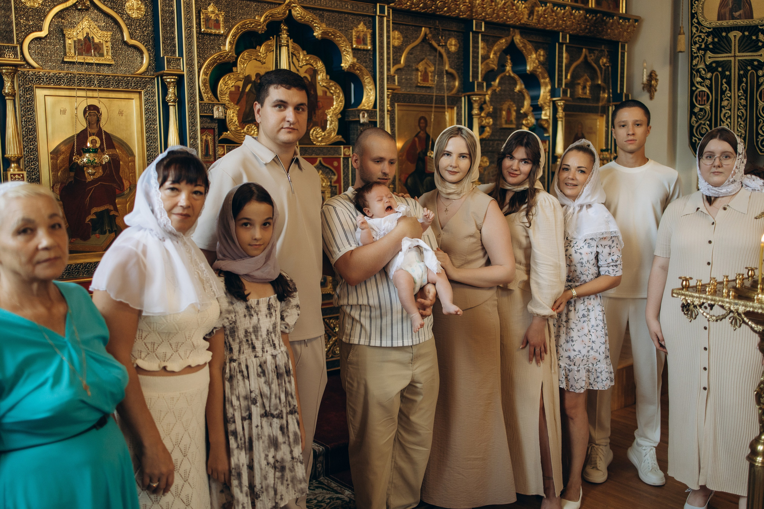 Крещение Александра. Самый теплый фотограф в Краснодаре Рябоконь Ксения