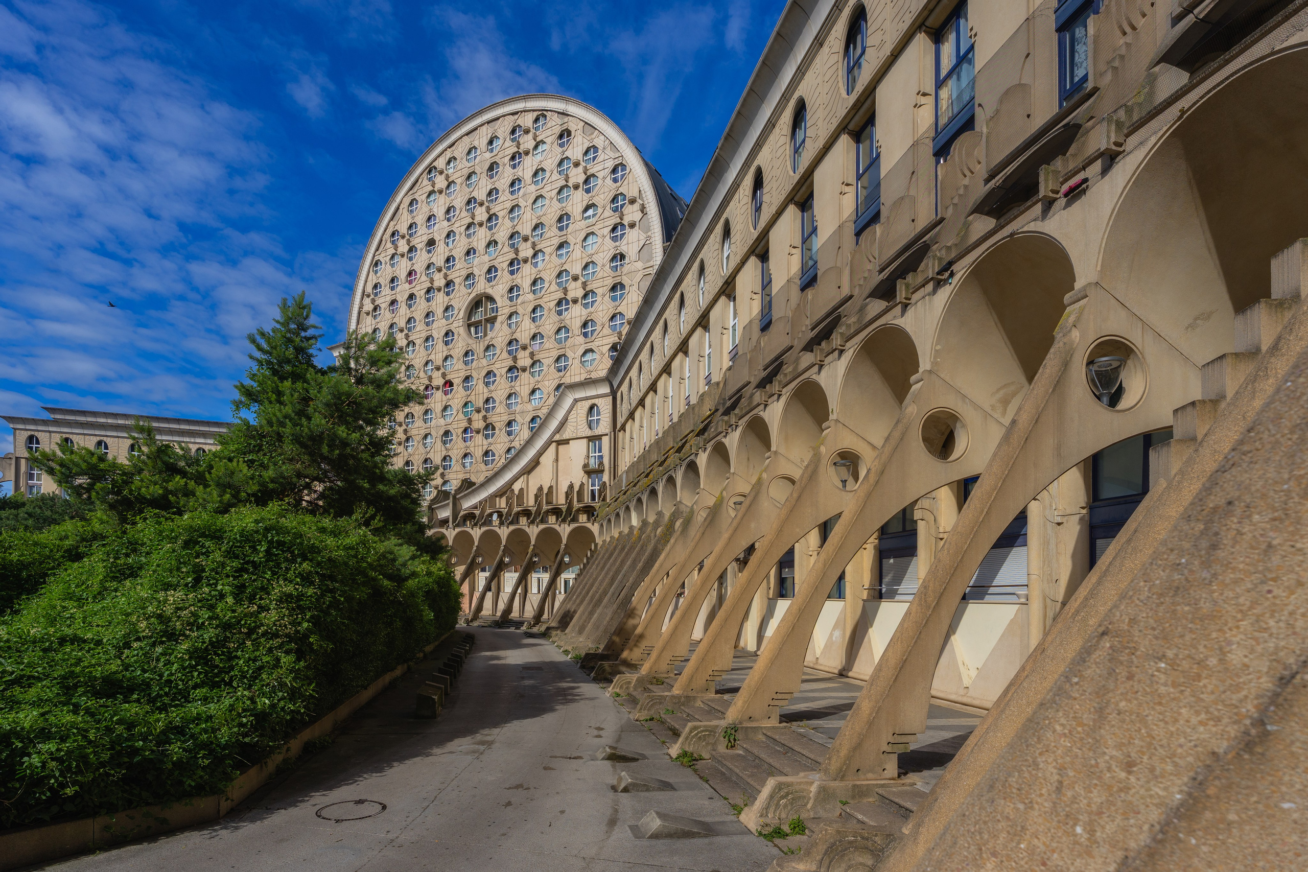 Les Arènes de Picasso | Paris, France. Архитектурный фотограф Кирилл Цыбенко. Работаю в Москве и по всей России