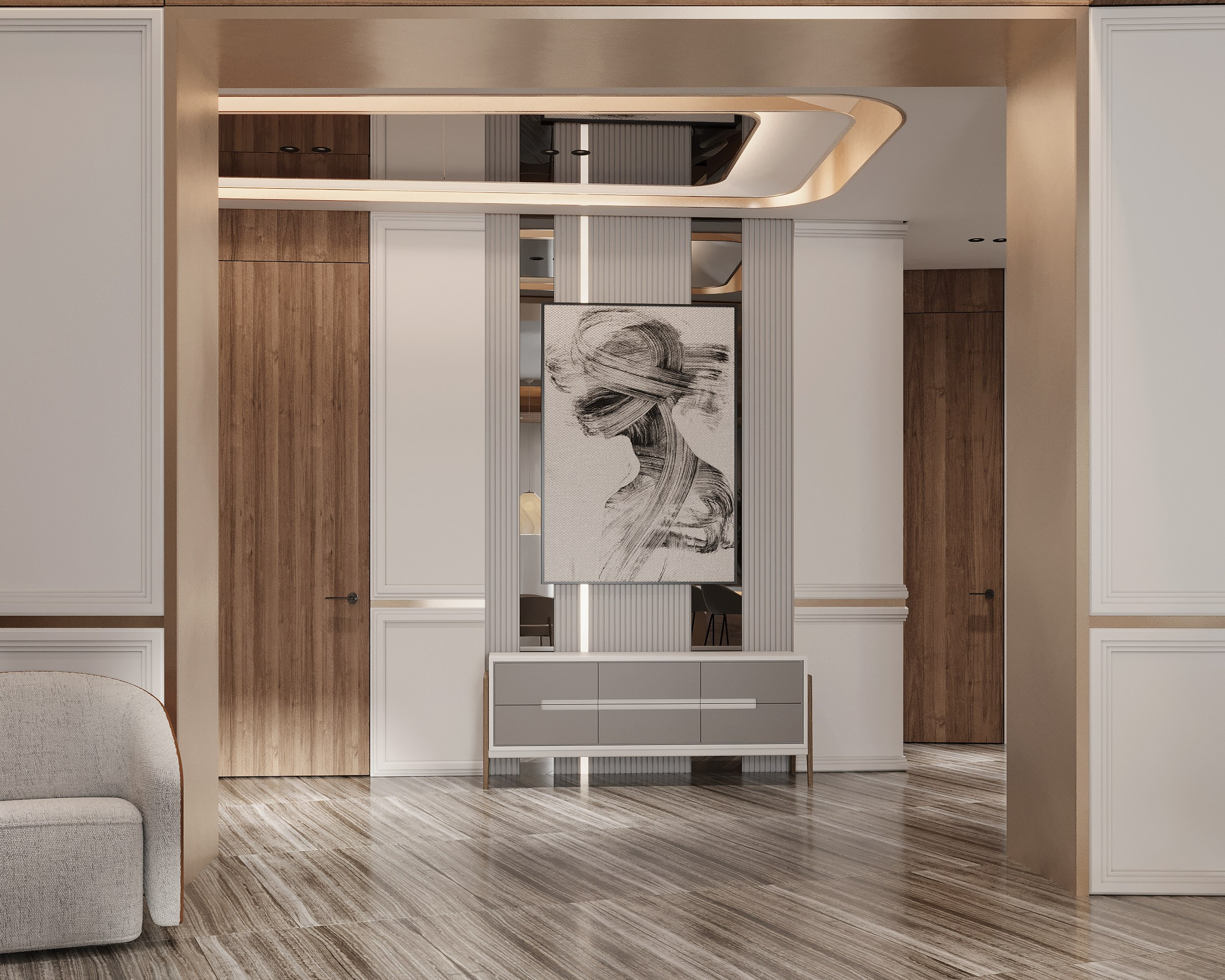 ЖК «IL DE FRANCE», 160 м². Room Design Studio