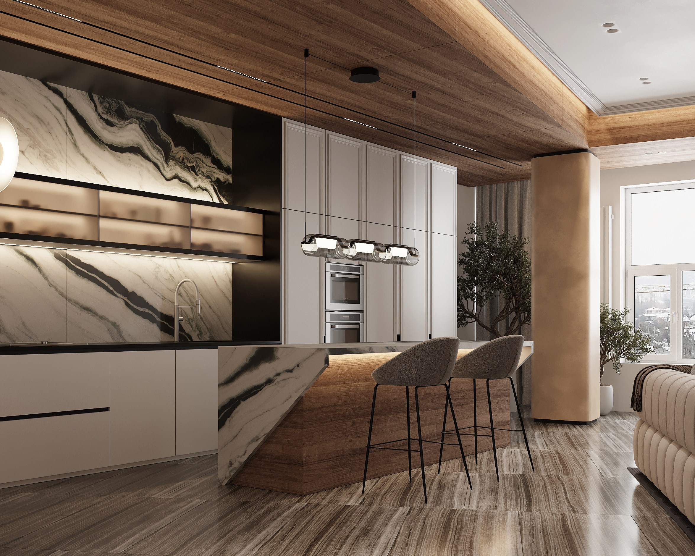 ЖК «IL DE FRANCE», 160 м². Room Design Studio