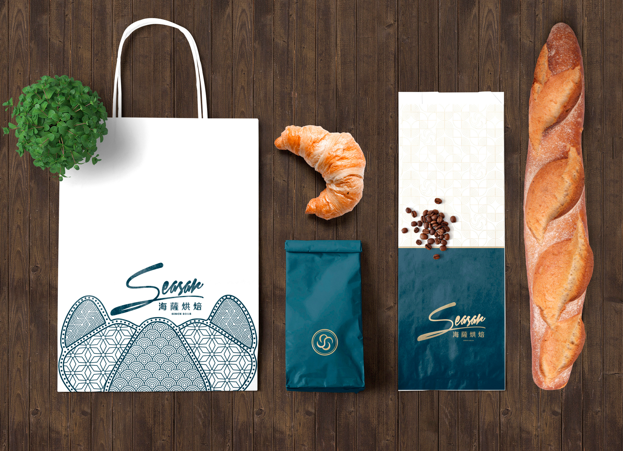 Bistro-Bakery "Seasar " Xiaolan , China. Студия дизайна интерьеров