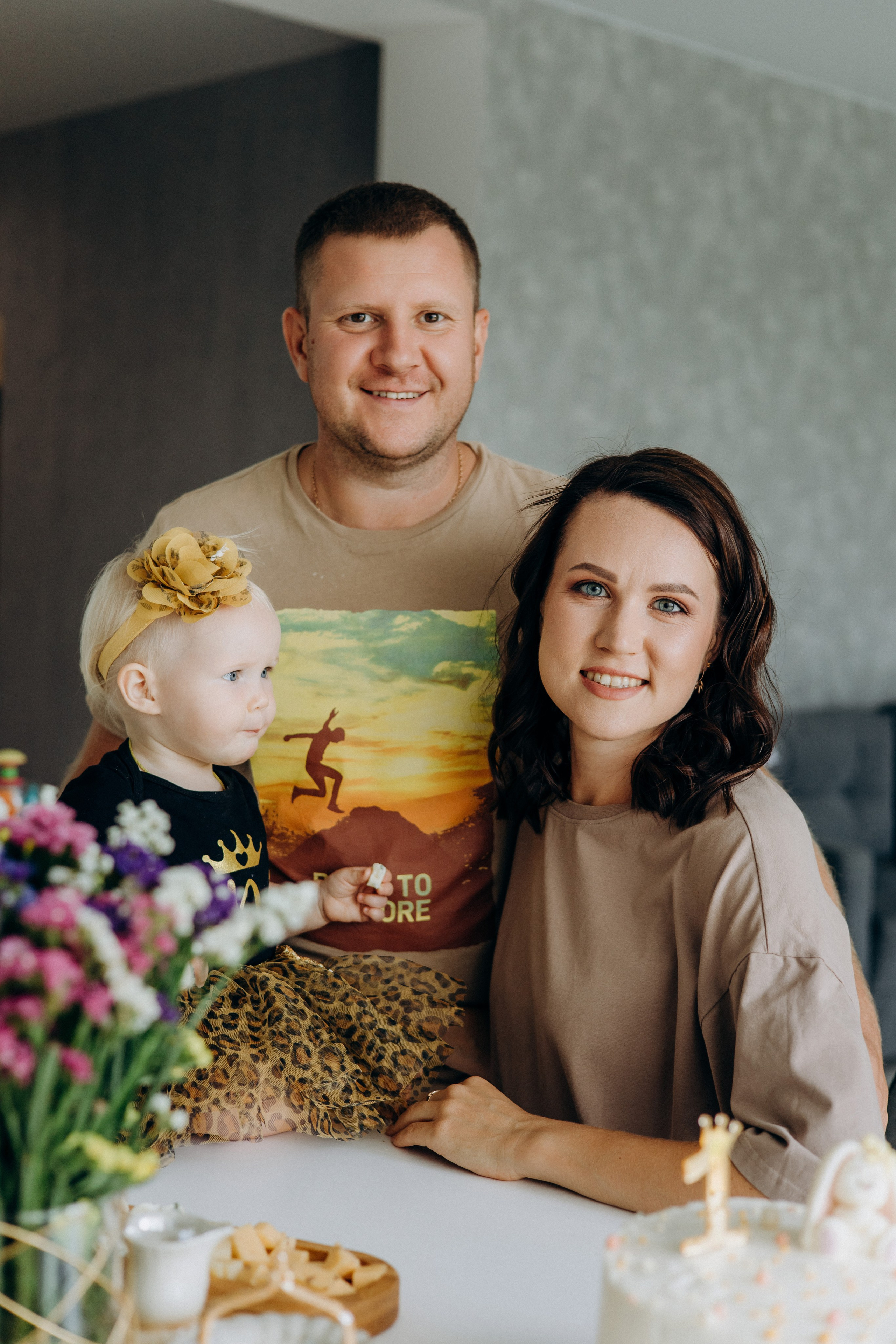 Праздничный завтрак в кругу семьи. Портретный и семейный фотограф в Воронеже Ксения Ремизова