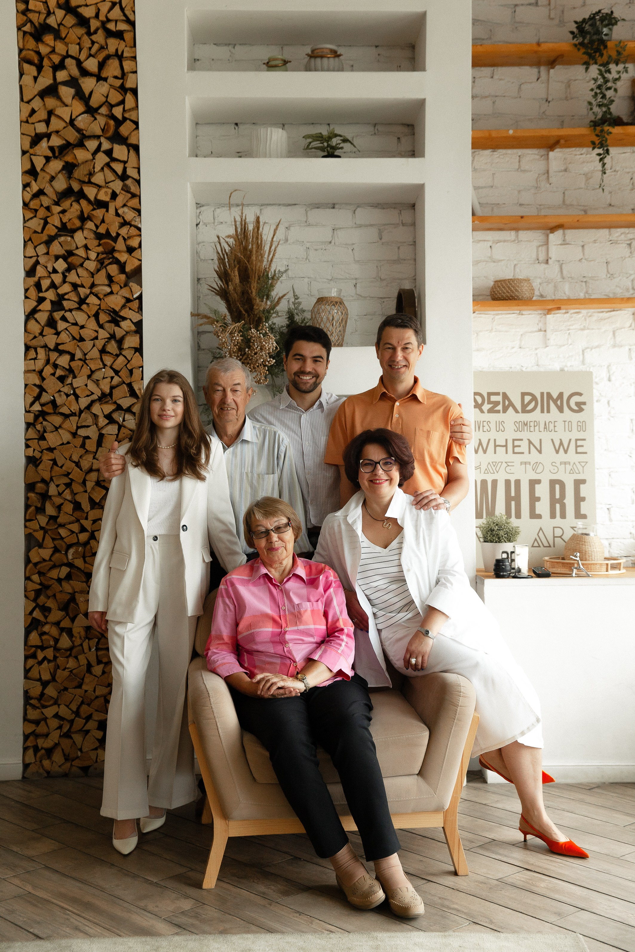 Большая съемка большой семьи. Фотограф Яна Артемьева