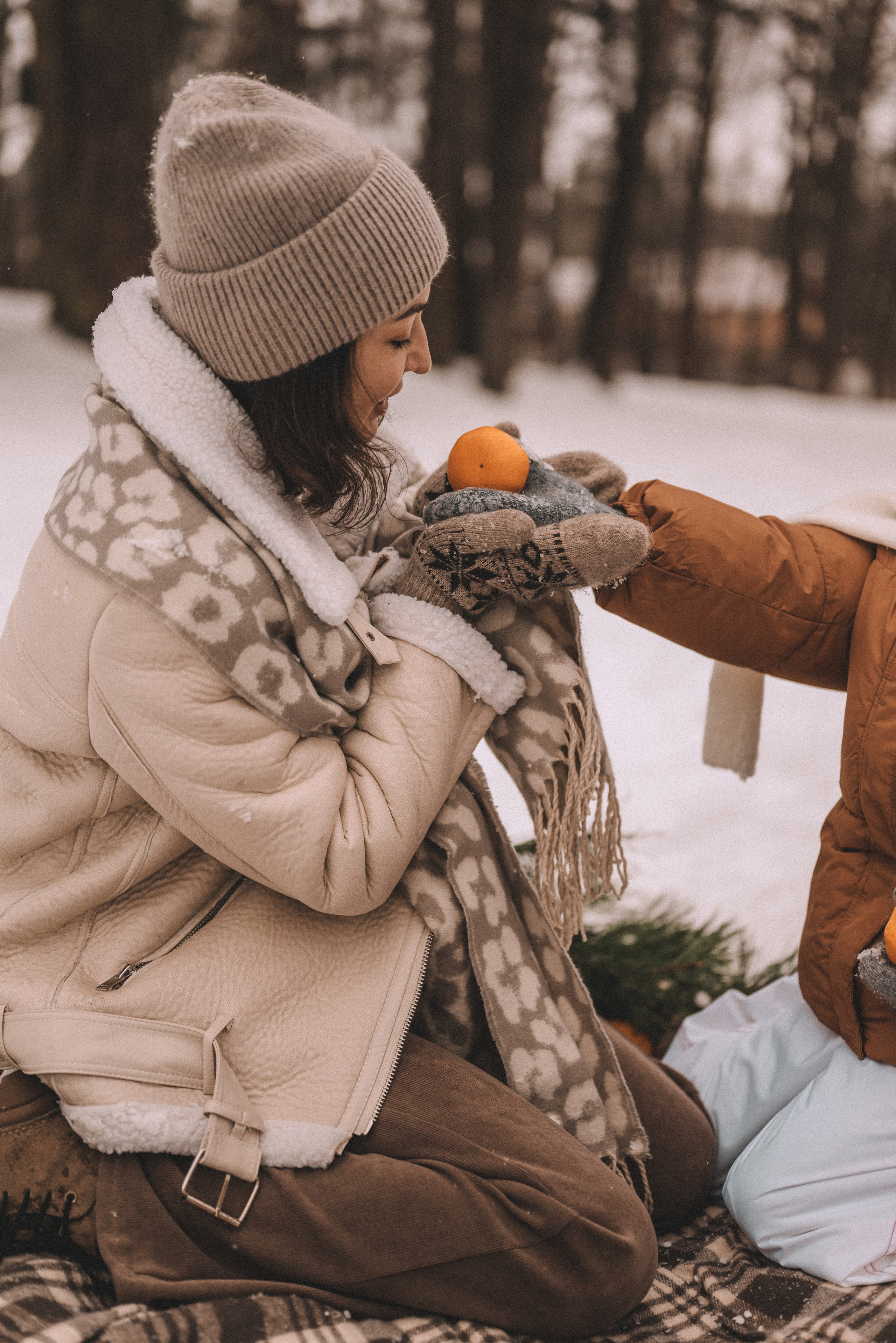 Сергей и Наталья с Ксюшей и Максимом. Фотограф Кристина Пархоменко