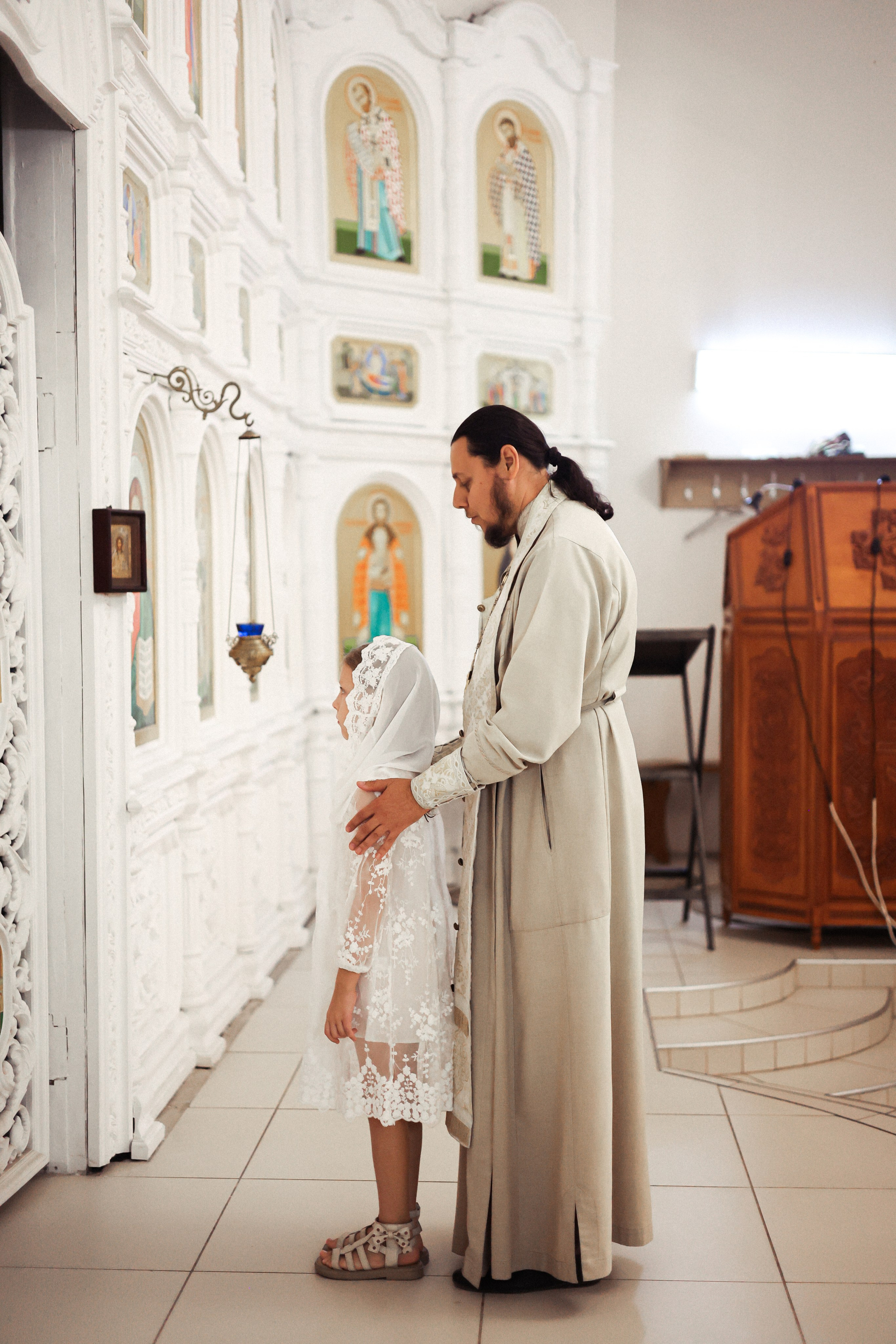 Крещение. Фотограф Елизавета Наумова