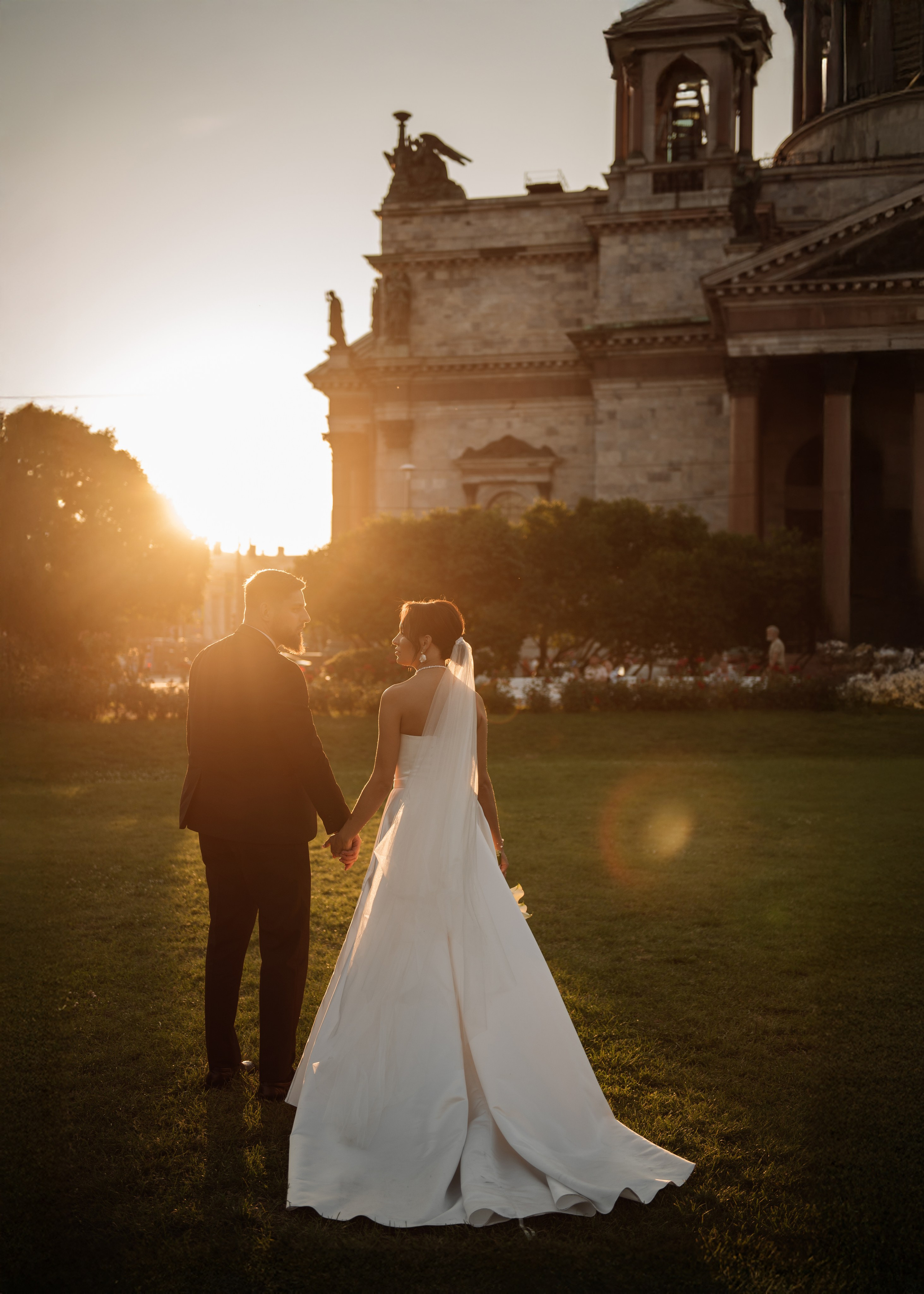Аня и Артём. Английская набережная. Свадебный, семейный фотограф Санкт-Петербург, Колпино, Юлия Хоружая