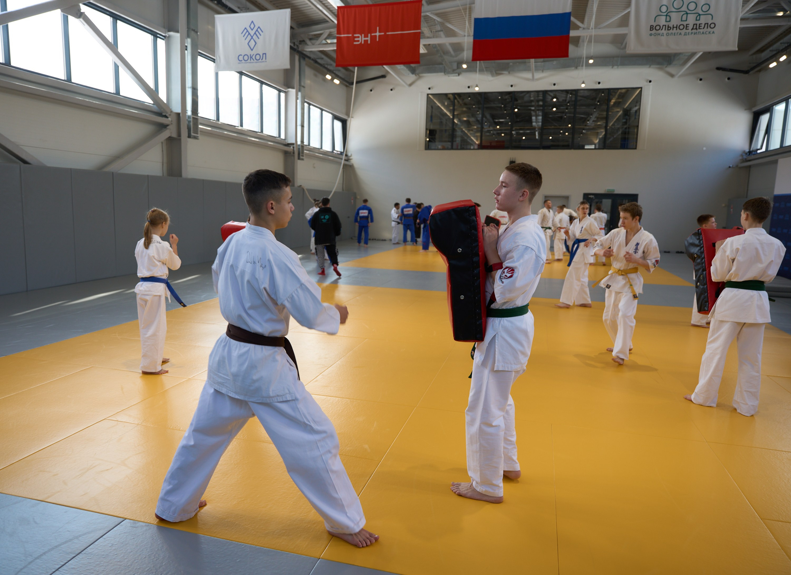 Открытие центров спортивных единоборств «Сокол» Красноярск/Дивногорск. Александр Сазонов Красноярск