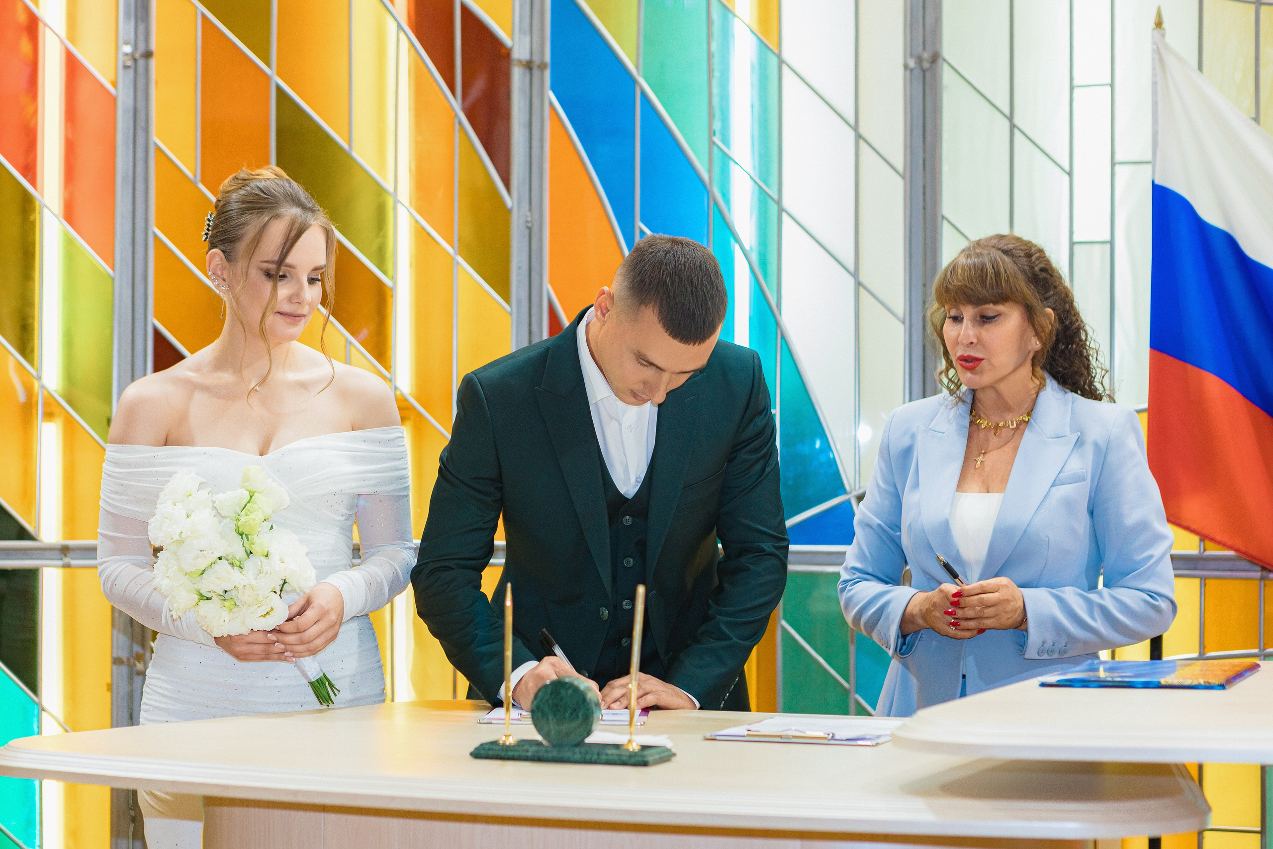 Р+В. ЗАГС и прогулка. Семейный и свадебный фотограф в Волгограде Мария Богданова