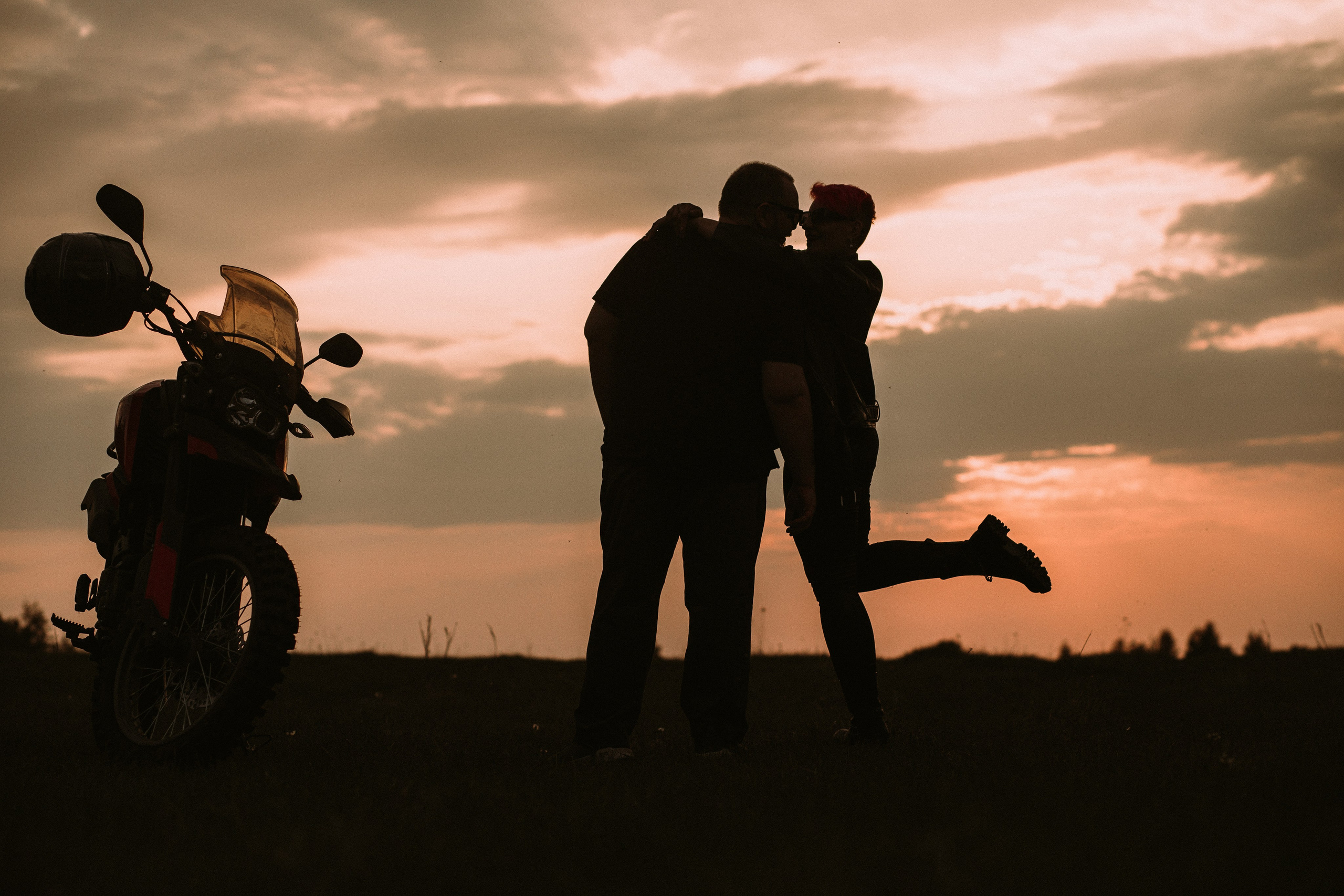 «Love on a bike». Свадебный фотограф в Челябинске Оксана Мишакова