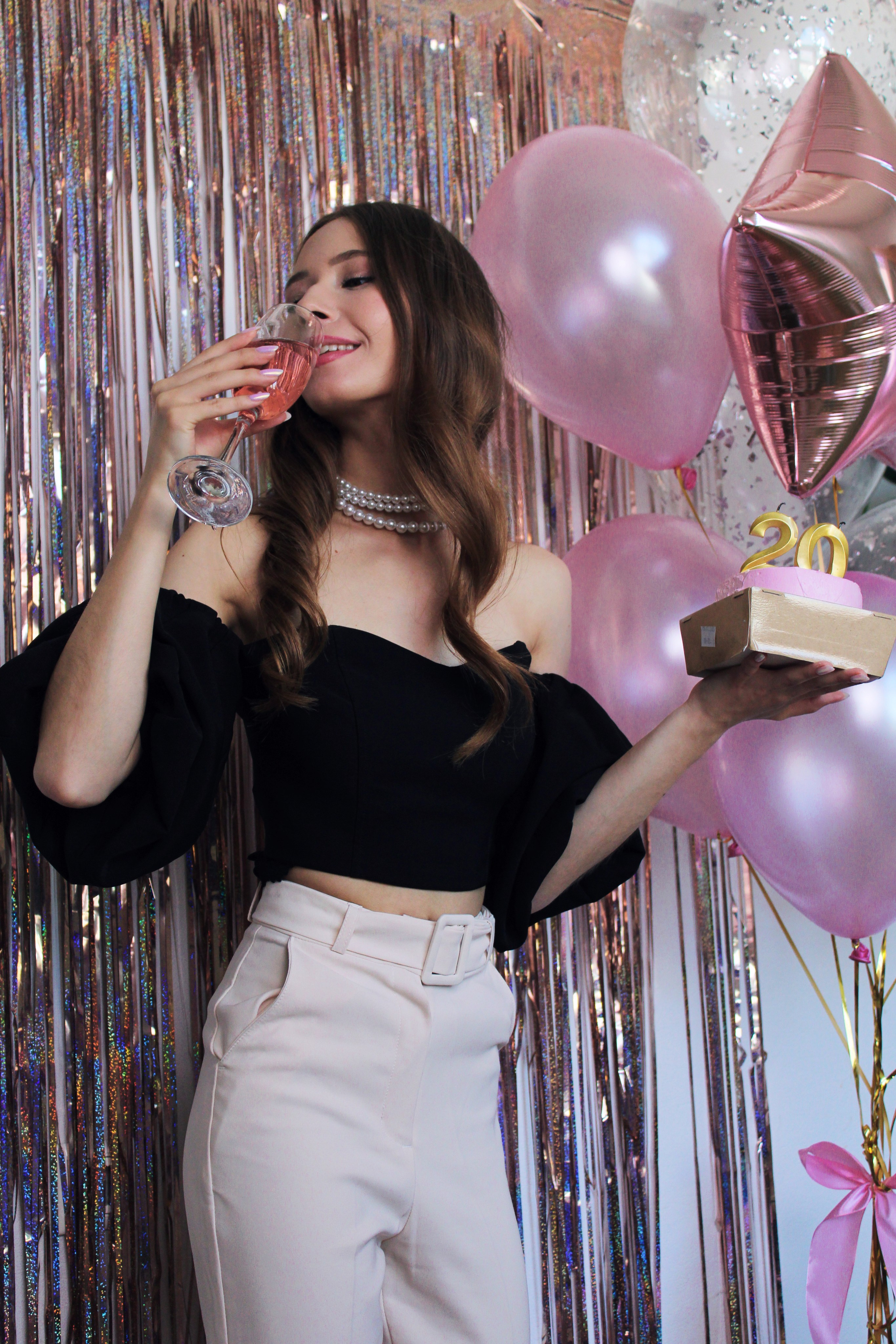 День рождения (студия). Женский портретный фотограф в Москве Анастасия Карпова