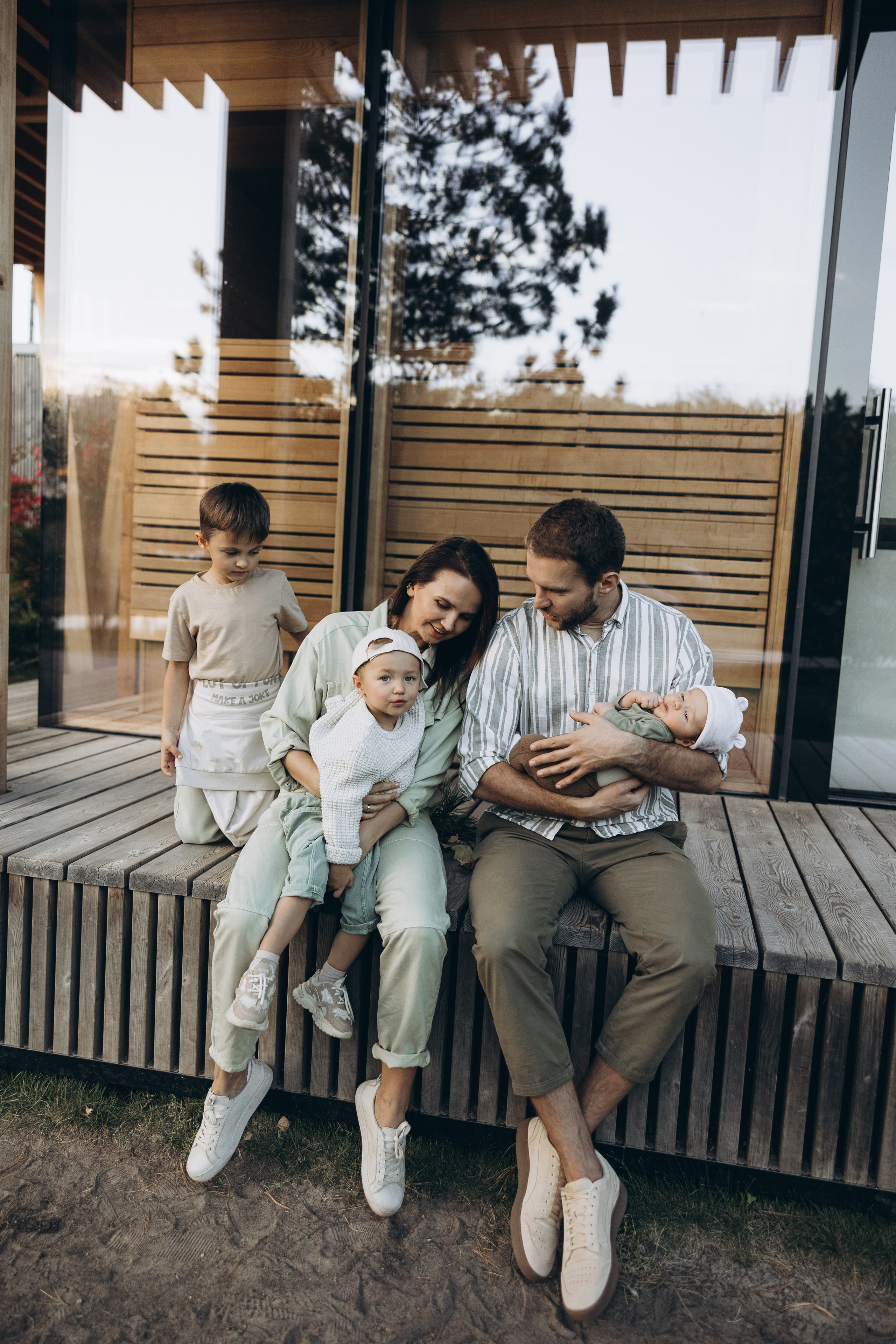 Екатерина, Ярослав, Артём, Макар и Демид. Семейный фотограф в Москве Виктория Ястребинская