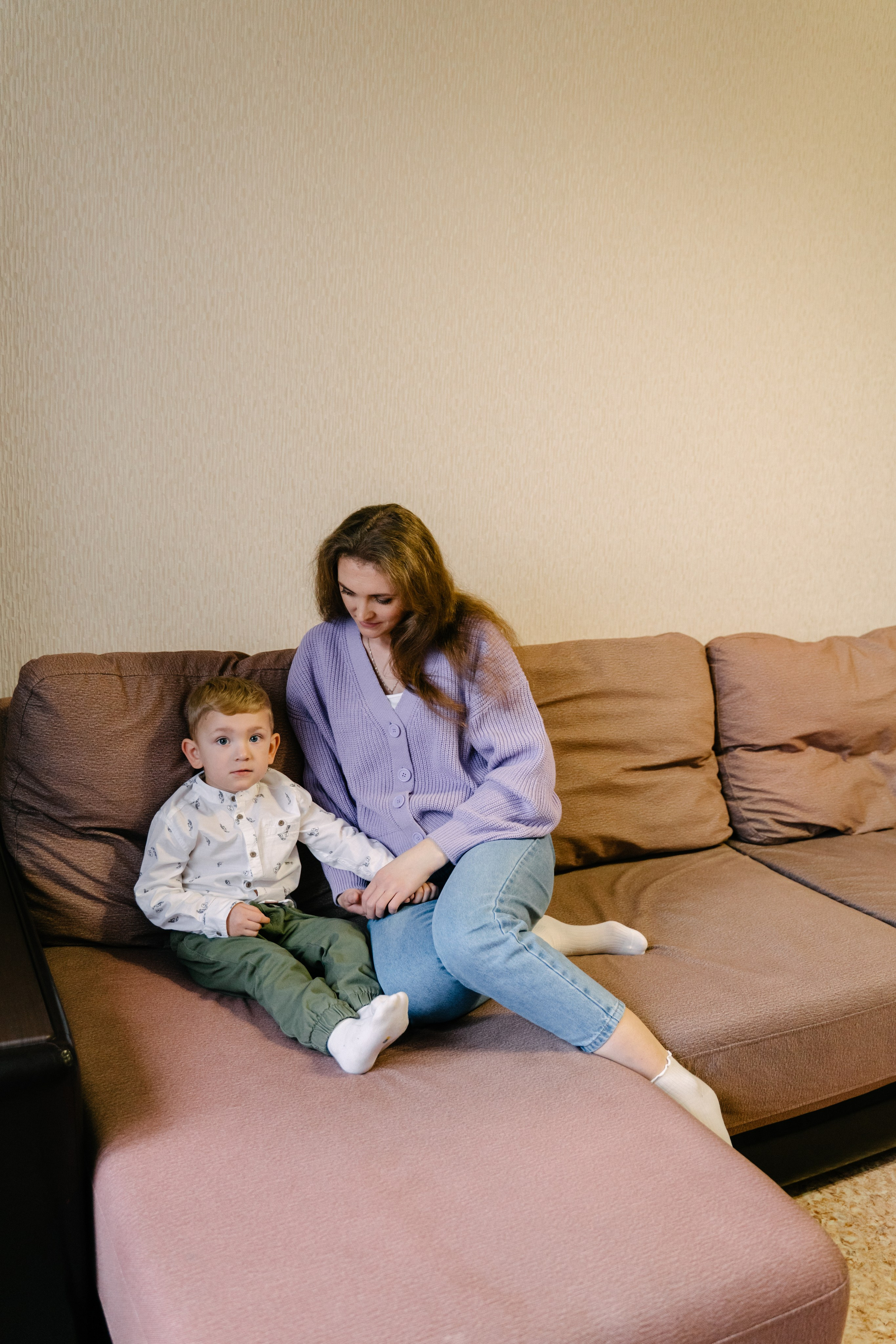 Кривцовы домашняя съемка. Свадебный фотограф Юлия Копылова